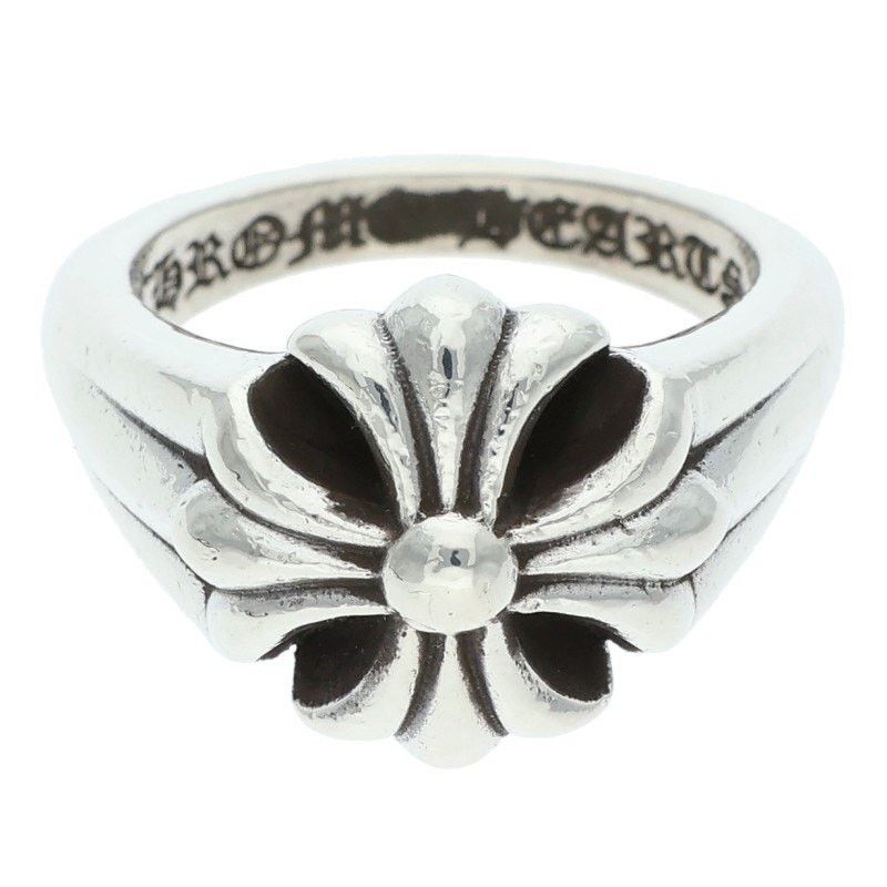 Chrome Hearts Chrome Hearts Cutout Plus Silver Ring Size ONE SIZE - 1 Thumbnail