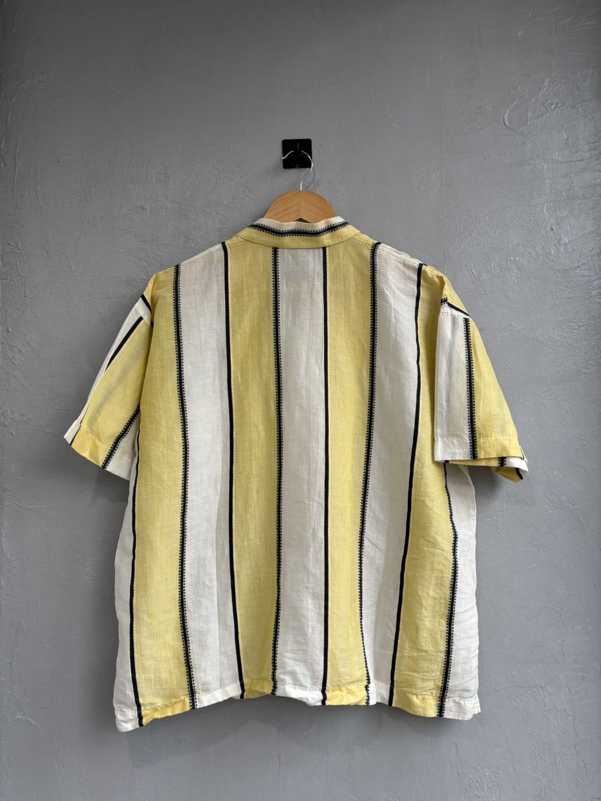 Issey Miyake Issey Miyake 80s Hakama camp collar shirt Size US M / EU 48-50 / 2 - 2 Thumbnail