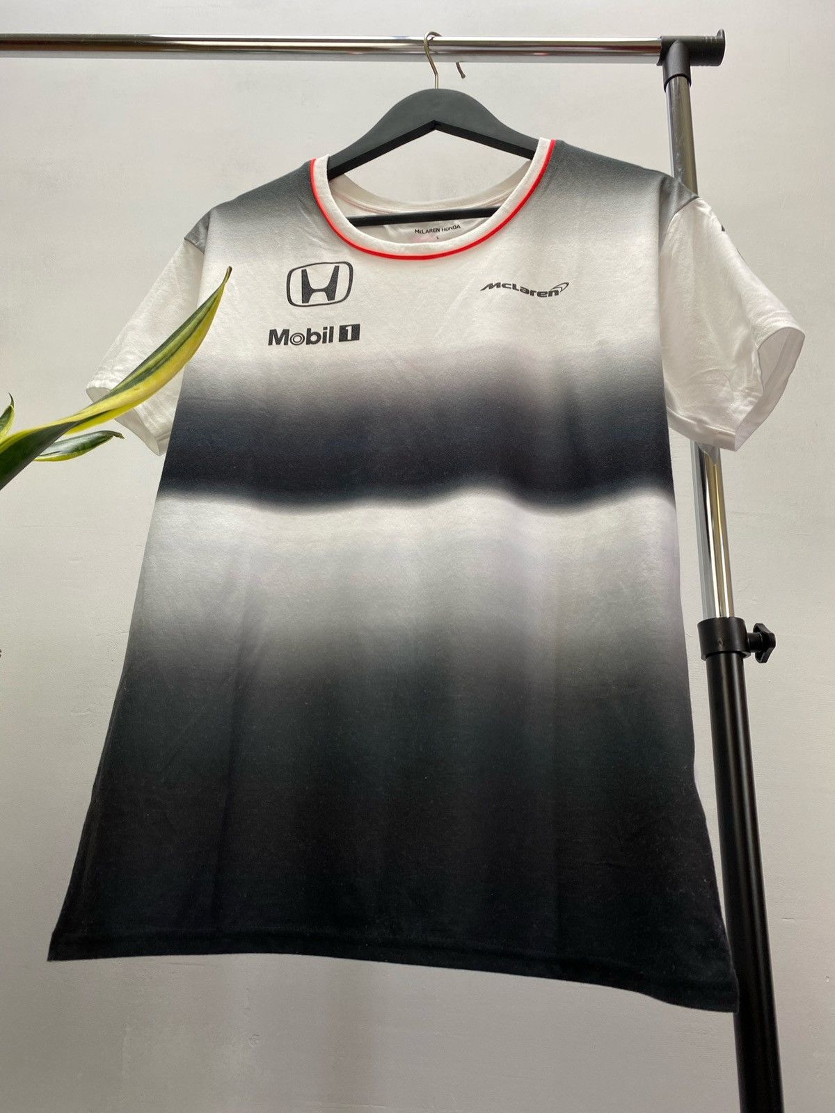 Formula 1 × Vintage F1 McLaren Honda Team #22 Button Formula One 1 Tee Size US L / EU 52-54 / 3 - 3 Thumbnail