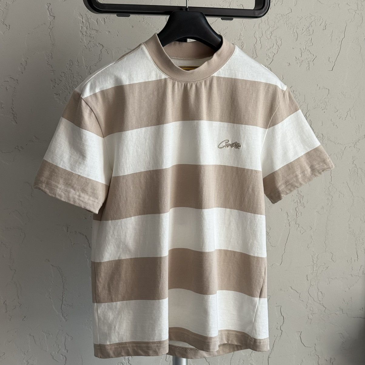 Corteiz Corteiz Striped Cream Tee Short Sleeve Size US S / EU 44-46 / 1 - 2 Thumbnail