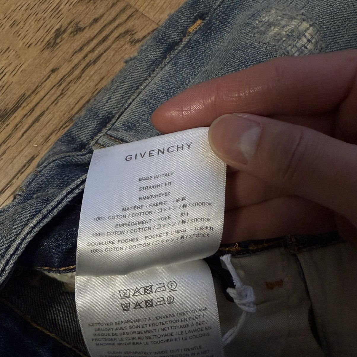 Givenchy Givenchy boro distressed jeans Size US 31 - 11 Thumbnail