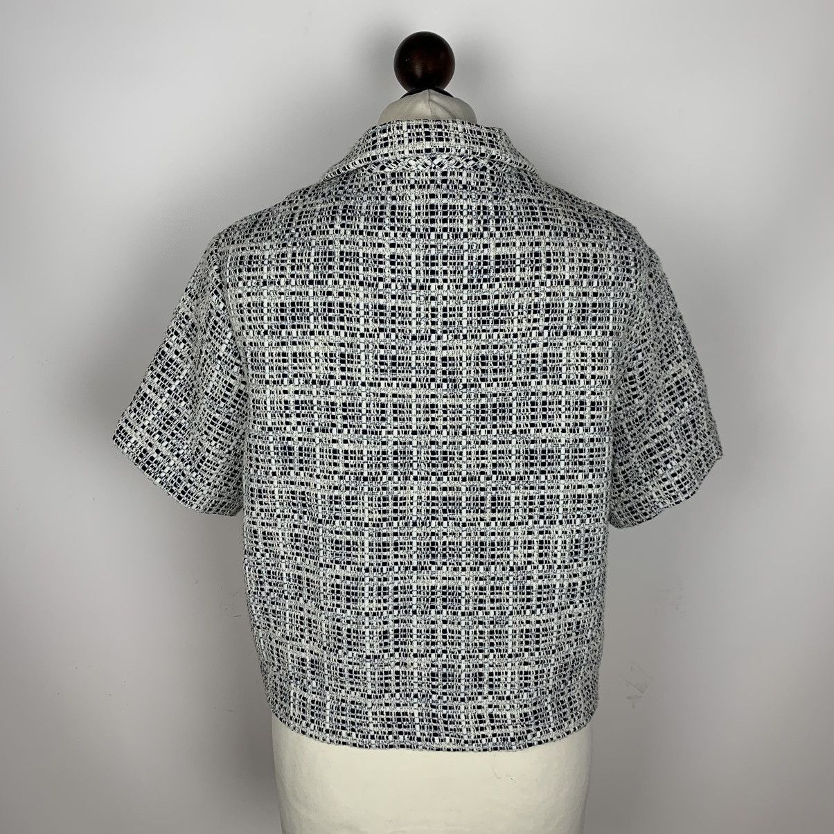 Maje Maje cropped knit blazer jacket blue size 38 Size XS / US 0-2 / IT 36-38 - 8 Thumbnail