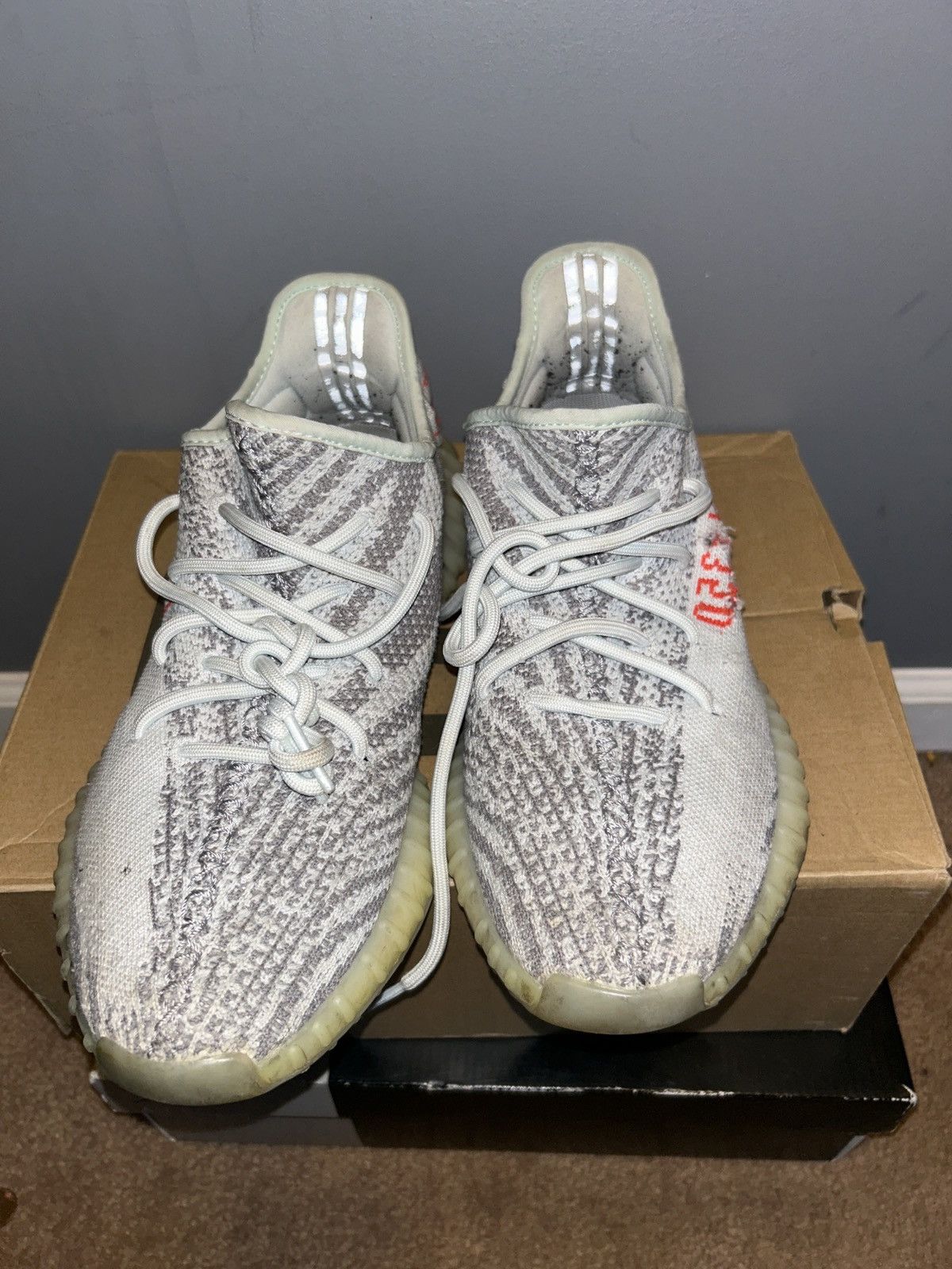 Adidas Yeezy Boost 350 V2 Blue Tint | Grailed