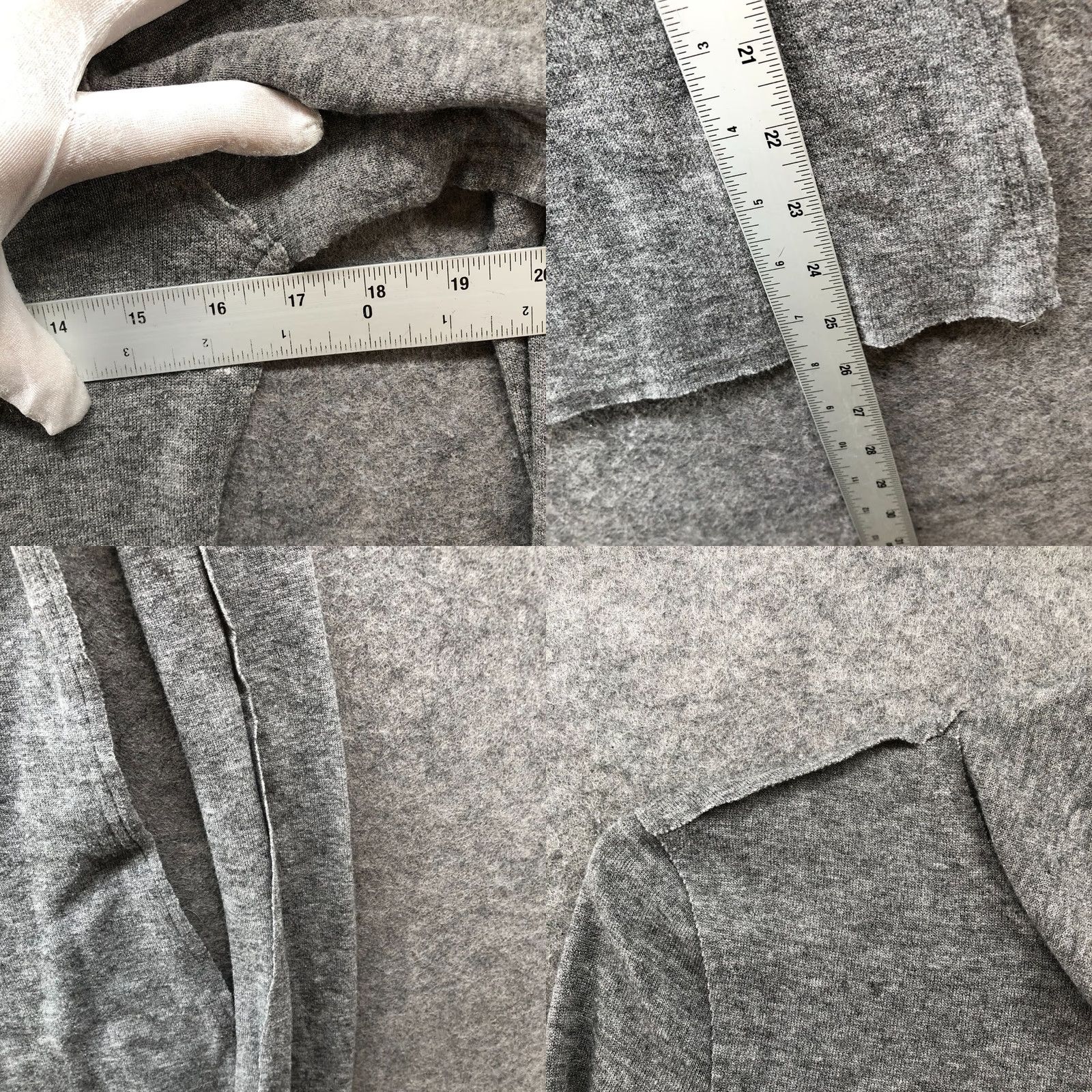 Zara Zara Turtleneck Sweater Womens S Gray Exposed Seam Soft Knit Lightweight Pullover Regular Knit Wool Blend Winter Fall - Mens? Size S / US 4 / IT 40 - 8 Thumbnail