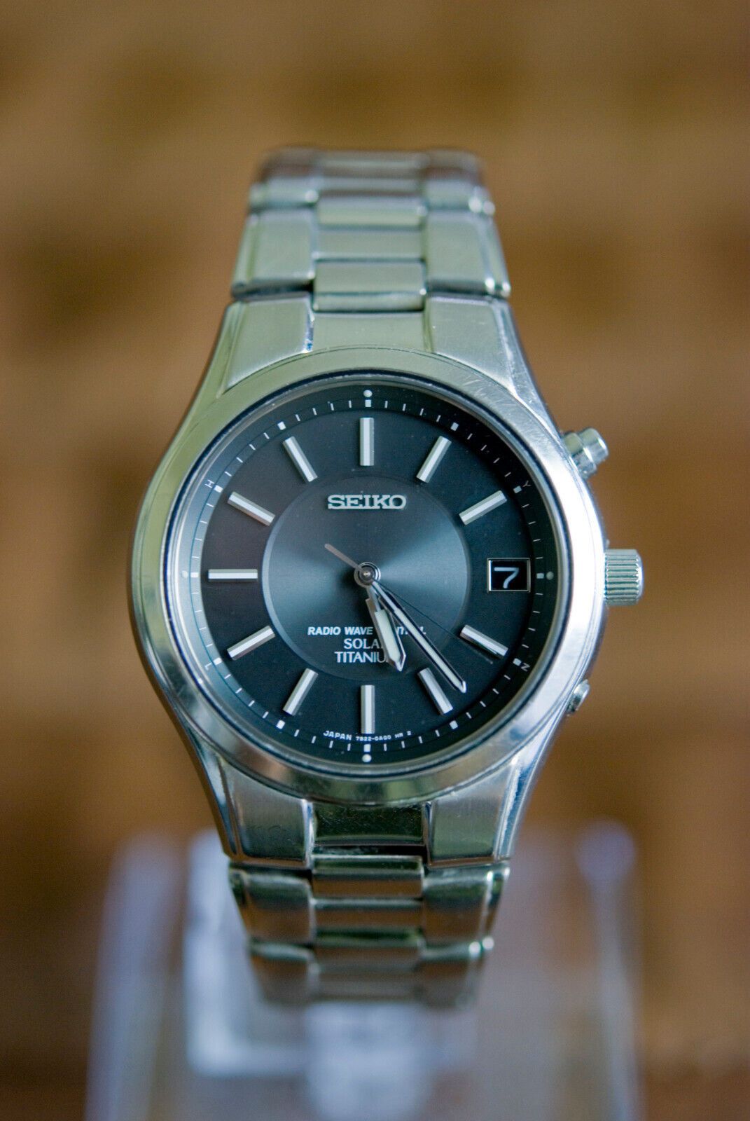 Seiko SEIKO 7B22-0AD0 Solar RadioWave Control Titanium Men's Watch Size ONE SIZE - 2 Thumbnail