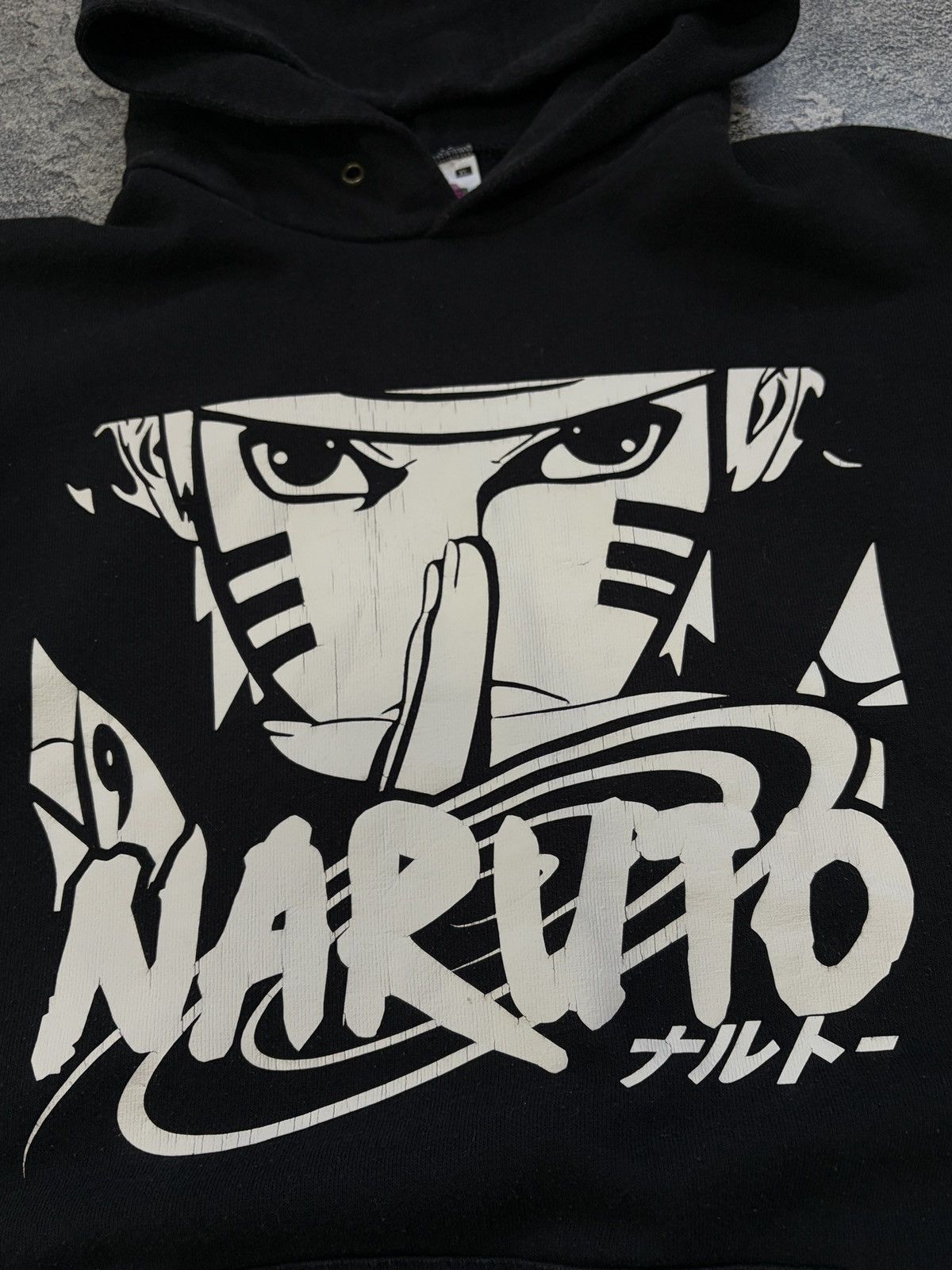 Vintage Vintage Naruto Shippuden Hoodie Black Anime Manga Y2K XL Size US XL / EU 56 / 4 - 9 Thumbnail