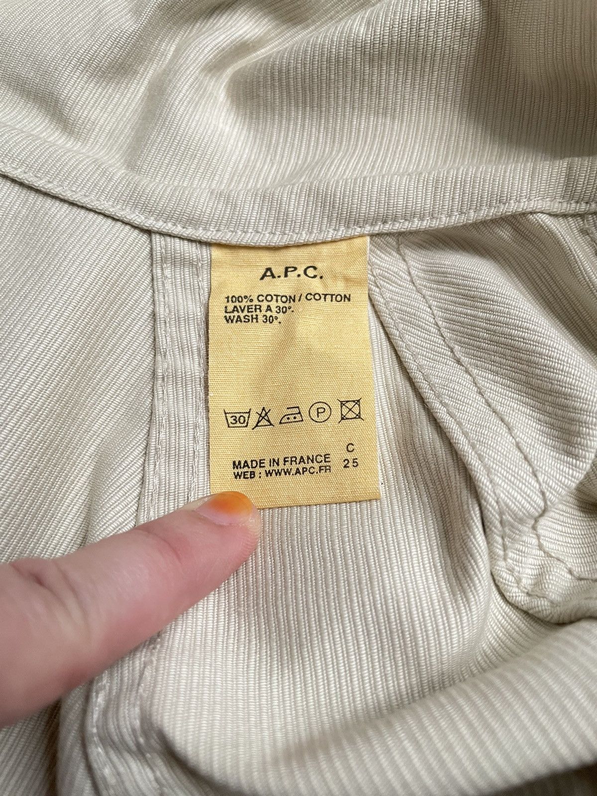 A.P.C. Vintage Brand A.P.C Hoodie Parka 1990s Size US XL / EU 56 / 4 - 9 Thumbnail