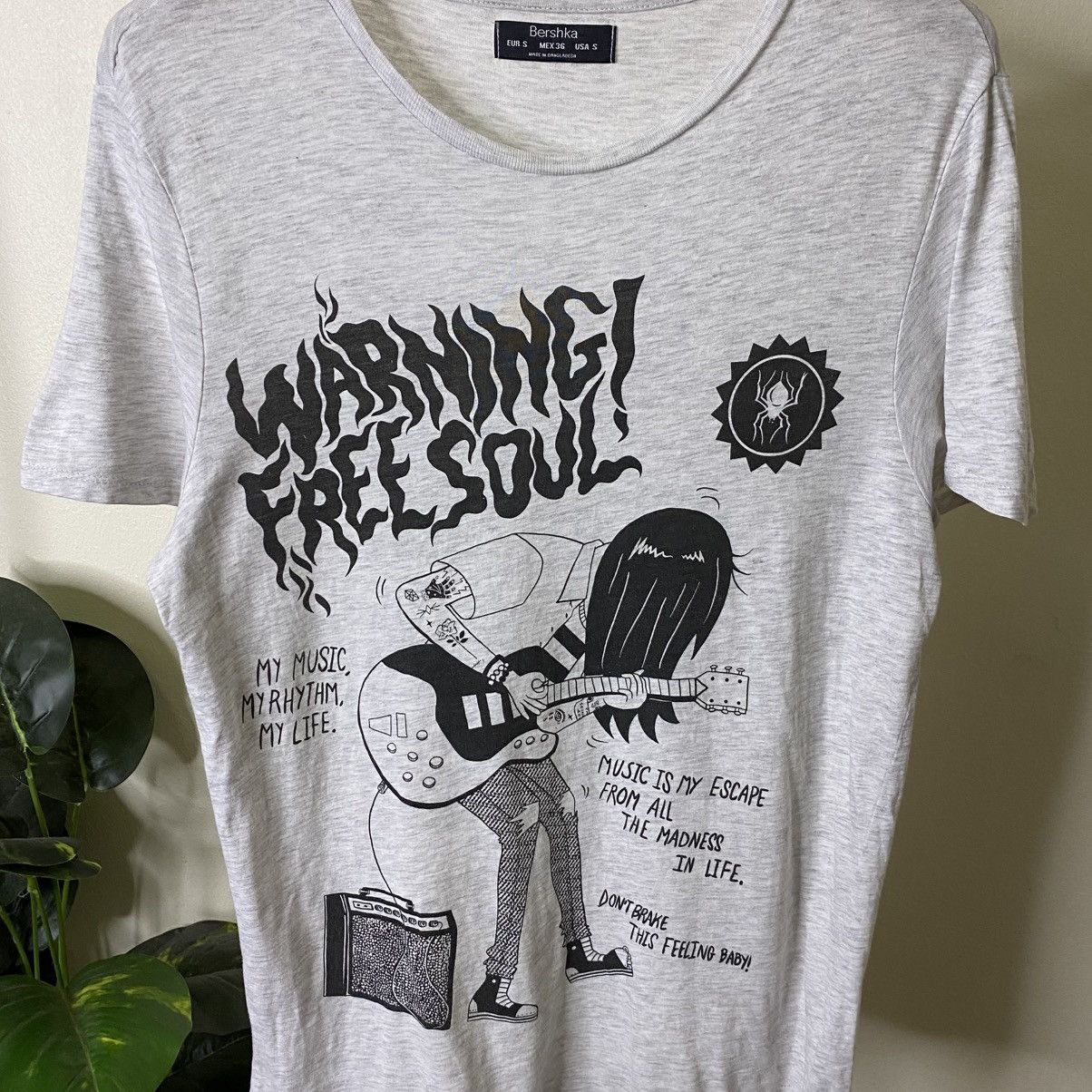 Hysteric Glamour Bershka Warning Freesoul Hysterics Glamour PPFM LGb Style Size US M / EU 48-50 / 2 - 2 Thumbnail