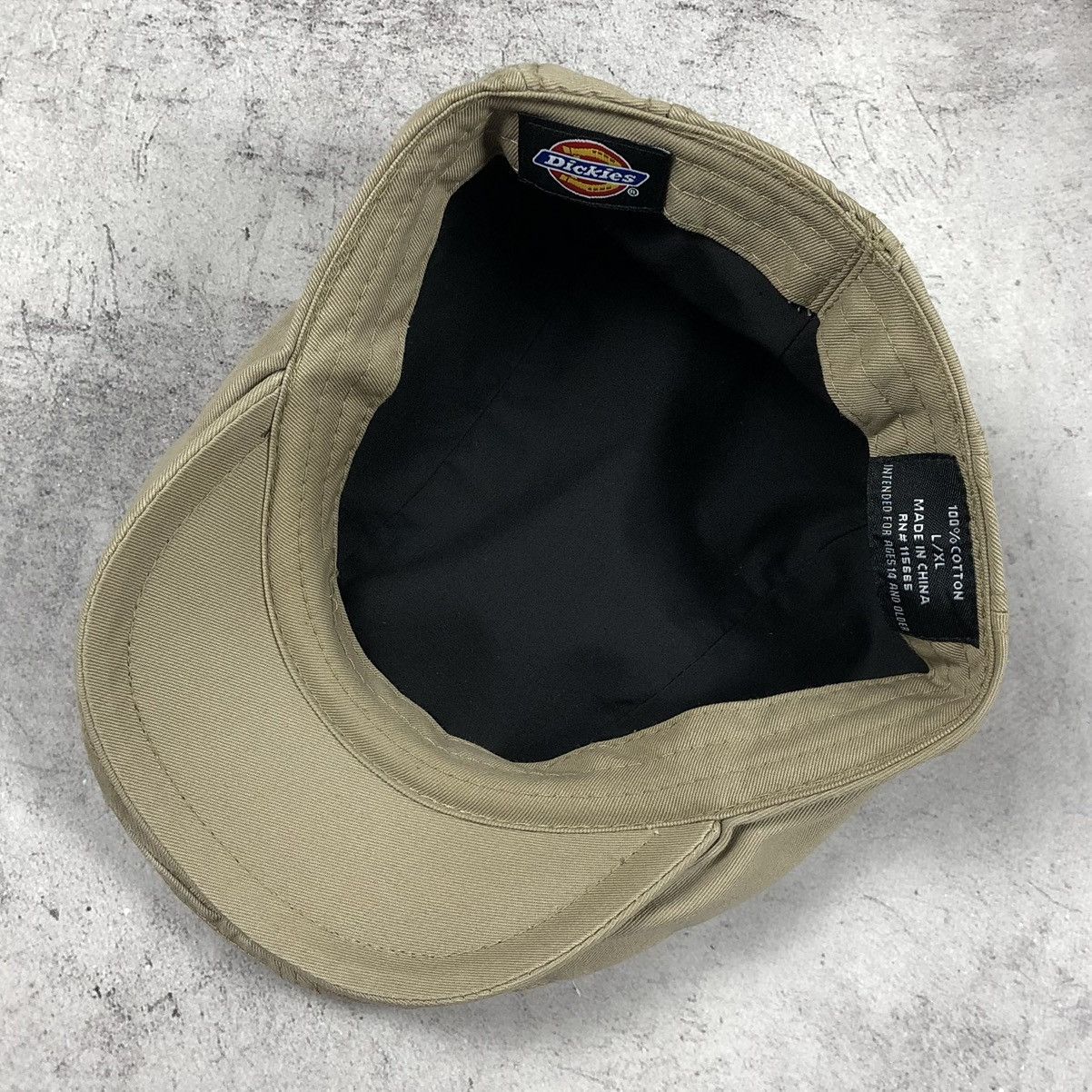 Dickies Dickies Vintage Flat Cap Newsboy Driver Hat Khaki Beige L/XL Size ONE SIZE - 9 Thumbnail