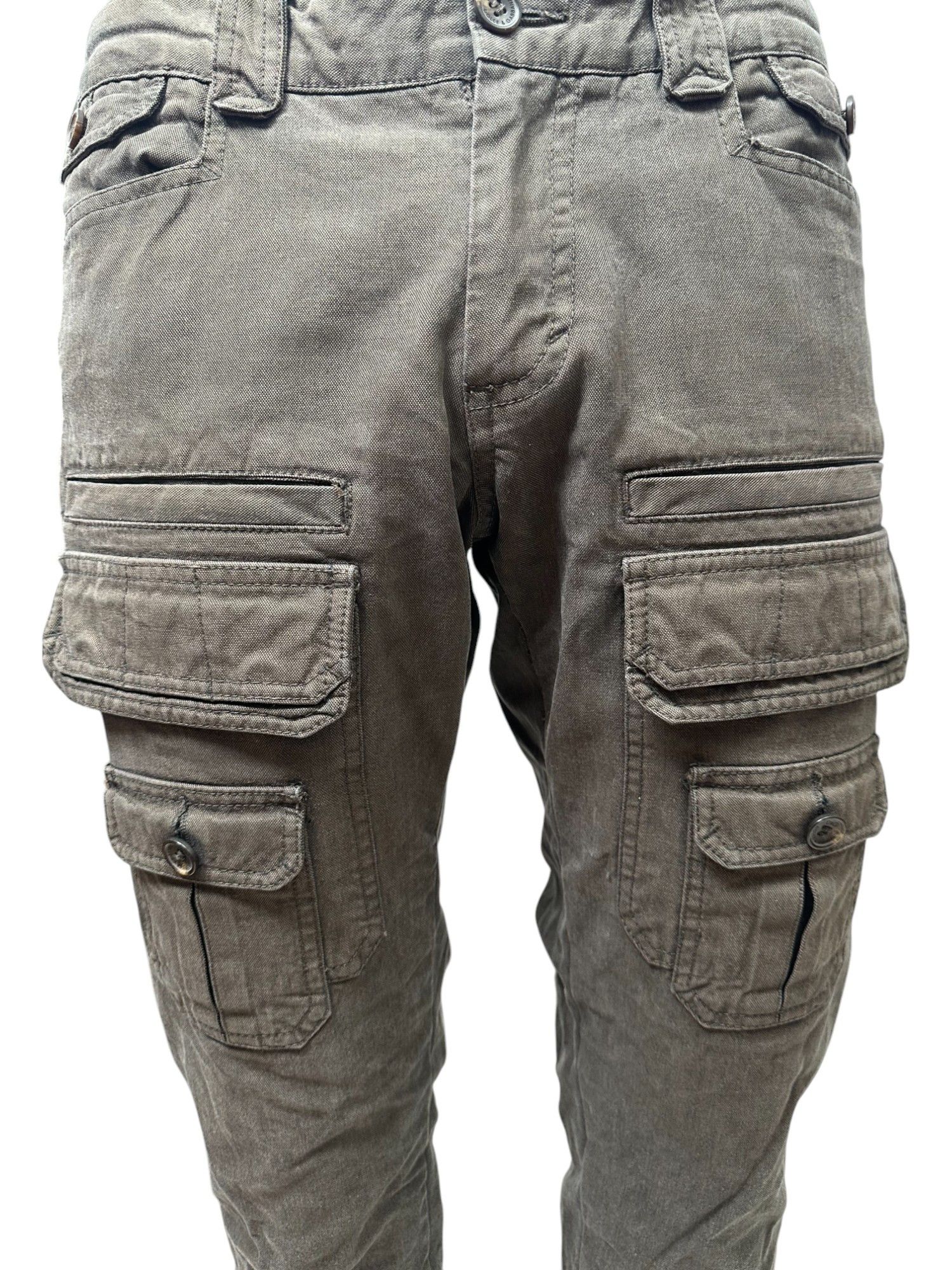 Dolce & Gabbana Early 00's Multipocket Grey Pants Size US 34 / EU 50 - 6 Thumbnail