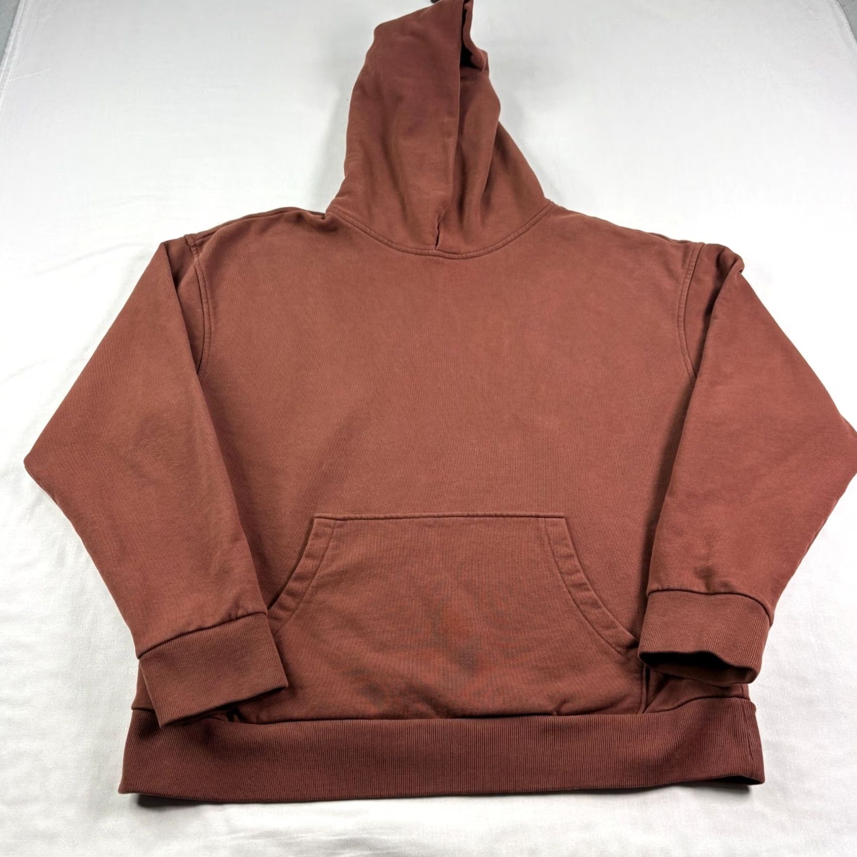 Reiss Reiss Hoodie Mens L Brown Pullover Casual Sweatshirt Size US L / EU 52-54 / 3 - 2 Thumbnail