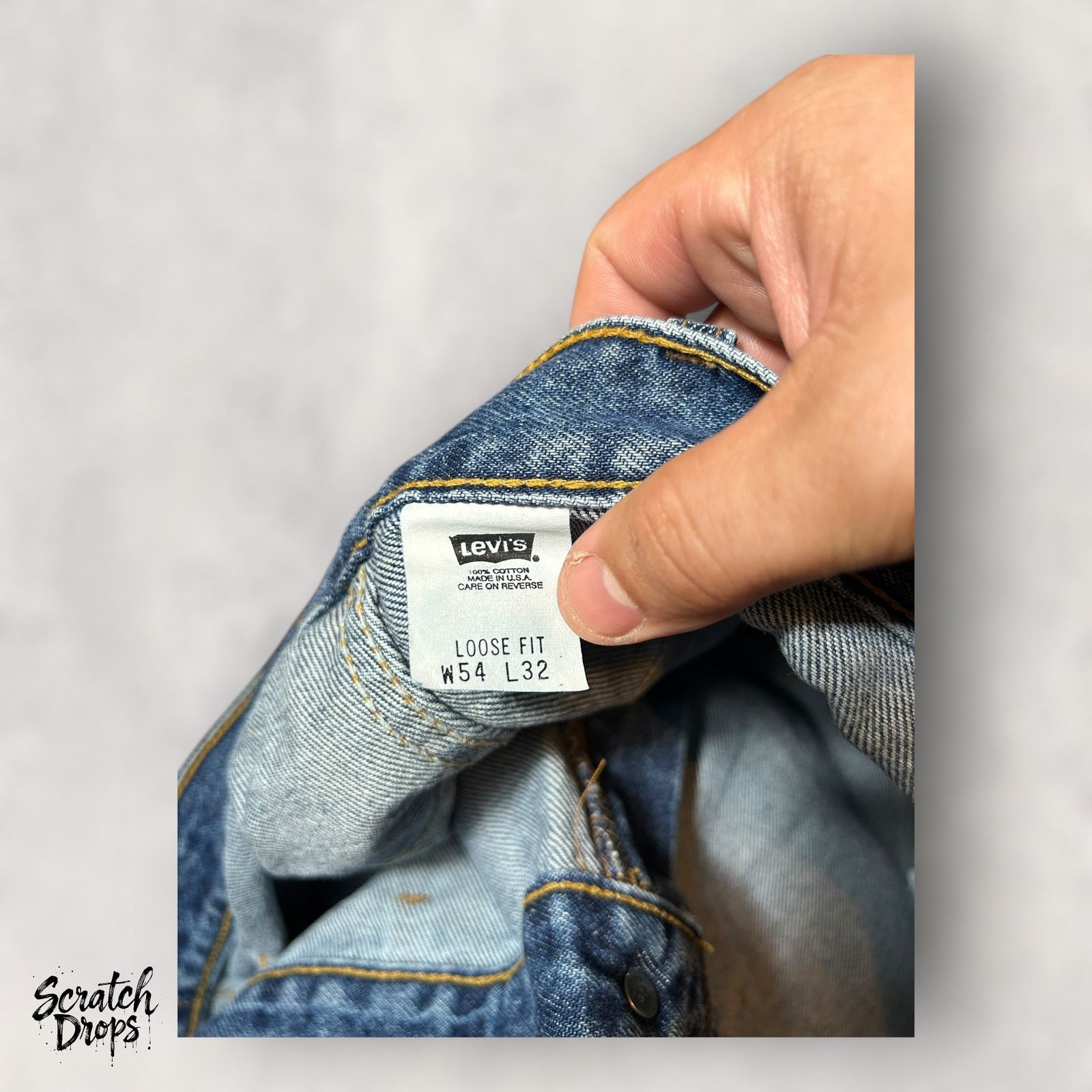 Levi's Vintage Levi's Signature 545 Men's Jeans Deadstock W54 L32 Size US 38 / EU 54 - 5 Thumbnail