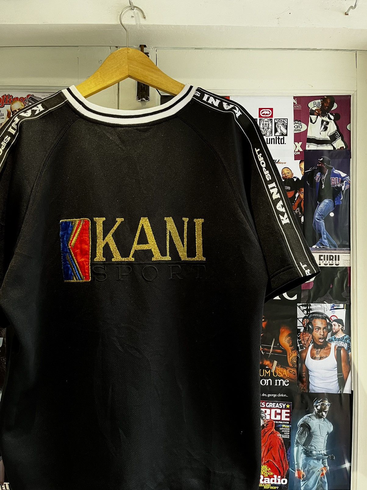 Karl Kani × Vintage 2000’S HIPHOP JERSEY KARL KANI SPORT Size US XL / EU 56 / 4 - 6 Thumbnail