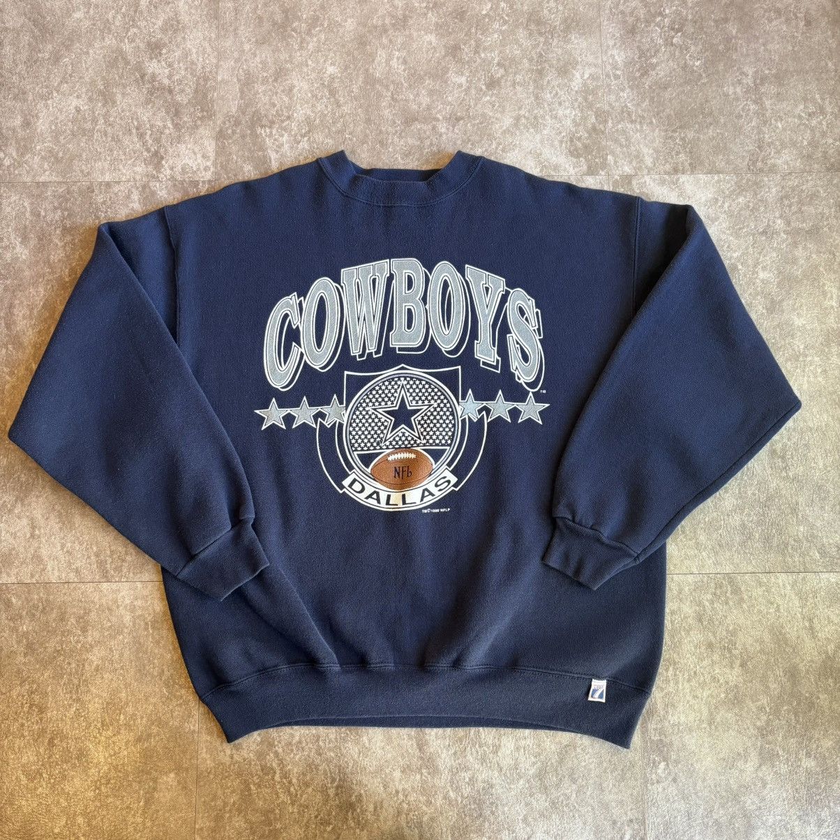 Vintage Vintage Logo 7 Dallas Cowboys Sweatshirt Size US XL / EU 56 / 4 - 3 Thumbnail