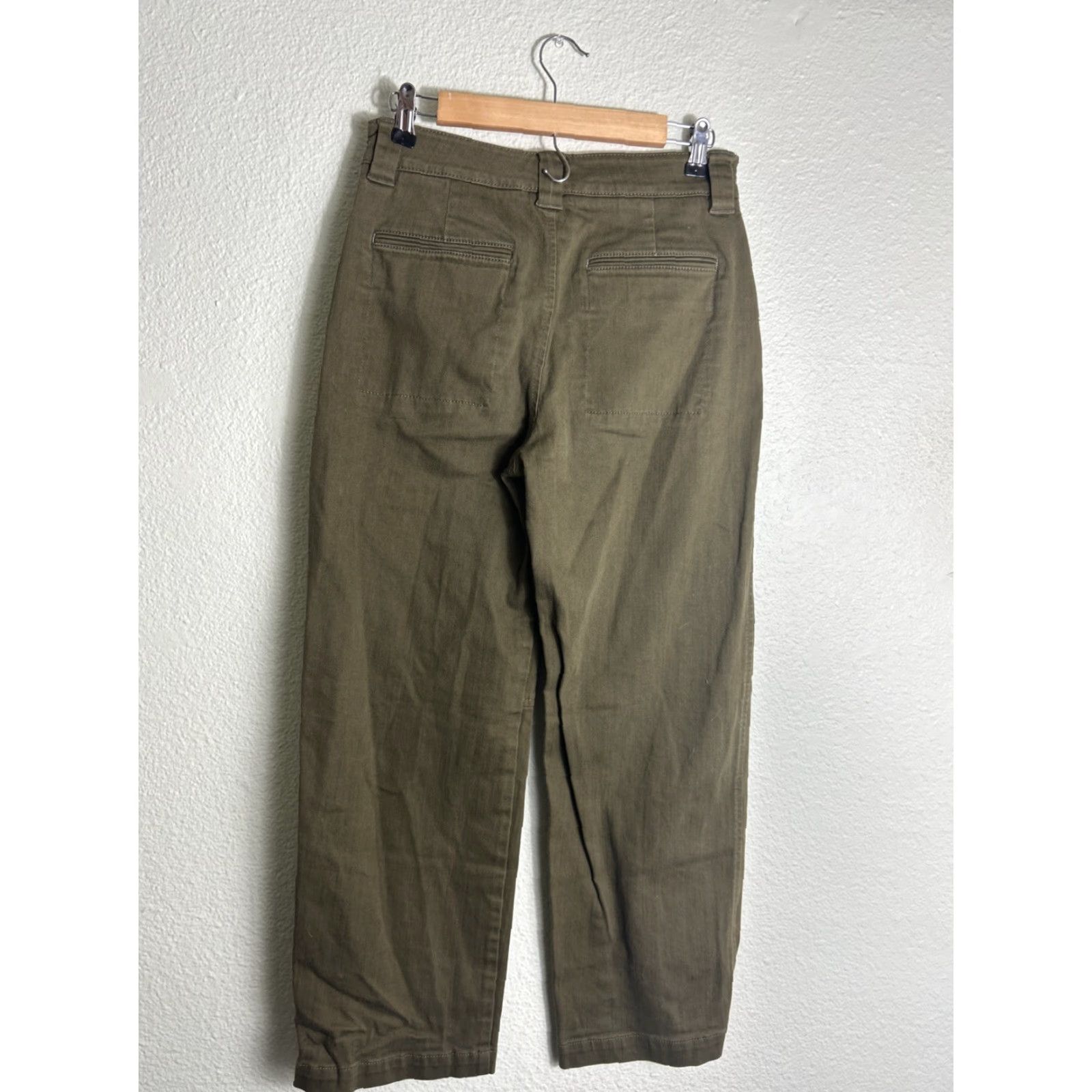 Zara Zara Cargo Pants Army Green Women’s Small 28x28 Pants S Green Army Cargo Zara Women’s Small 28x28 Size 28" / US 6 / IT 42 - 7 Thumbnail