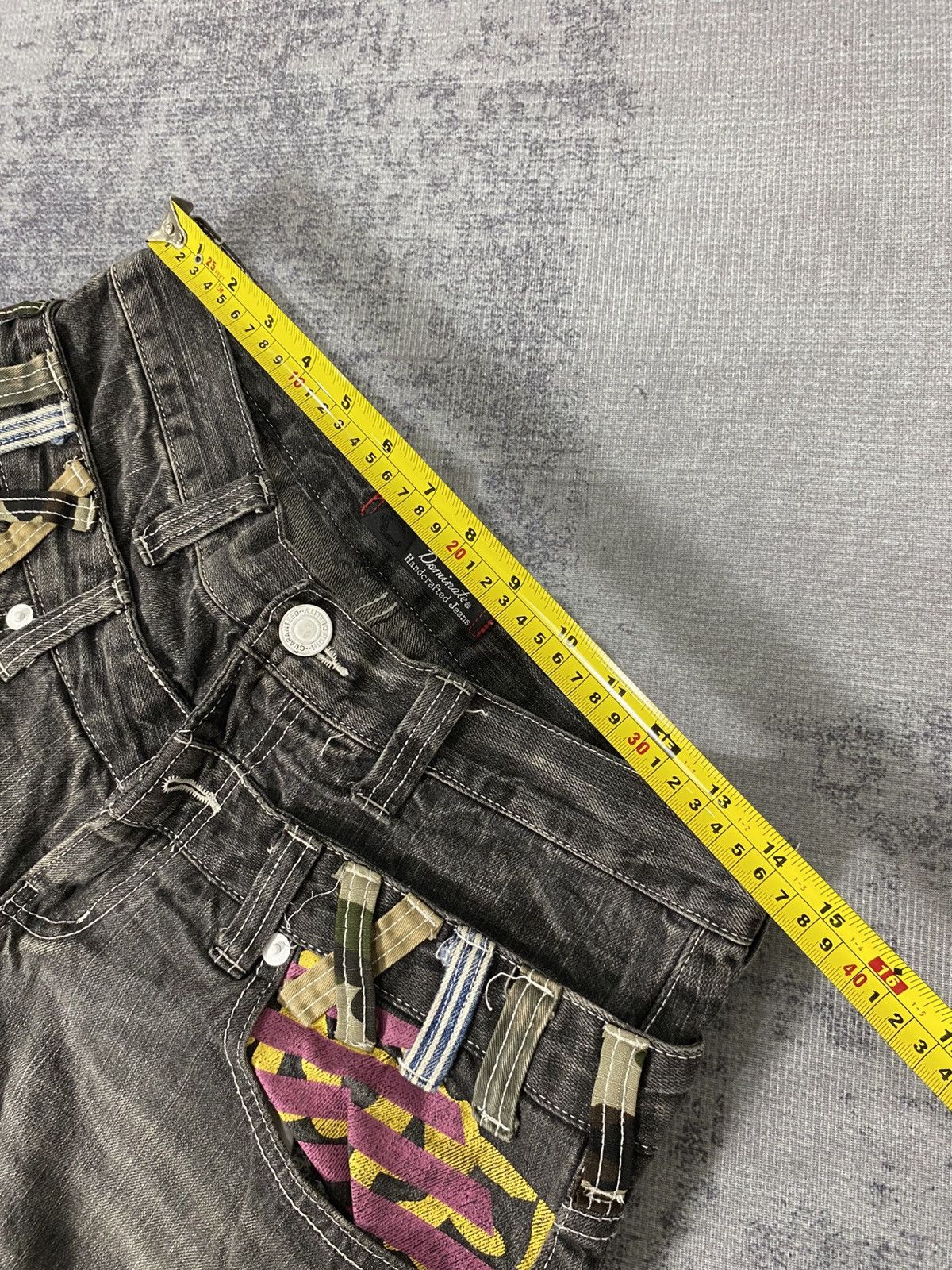 If Six Was Nine japanese brand double waist dominate jeans Size US 28 / EU 44 - 9 Thumbnail