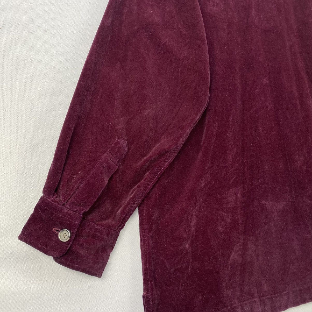 Beverly Hills Polo Club Vintage Beverly Hills Club Velvet Flannel Zipper Jacket Size US M / EU 48-50 / 2 - 6 Thumbnail