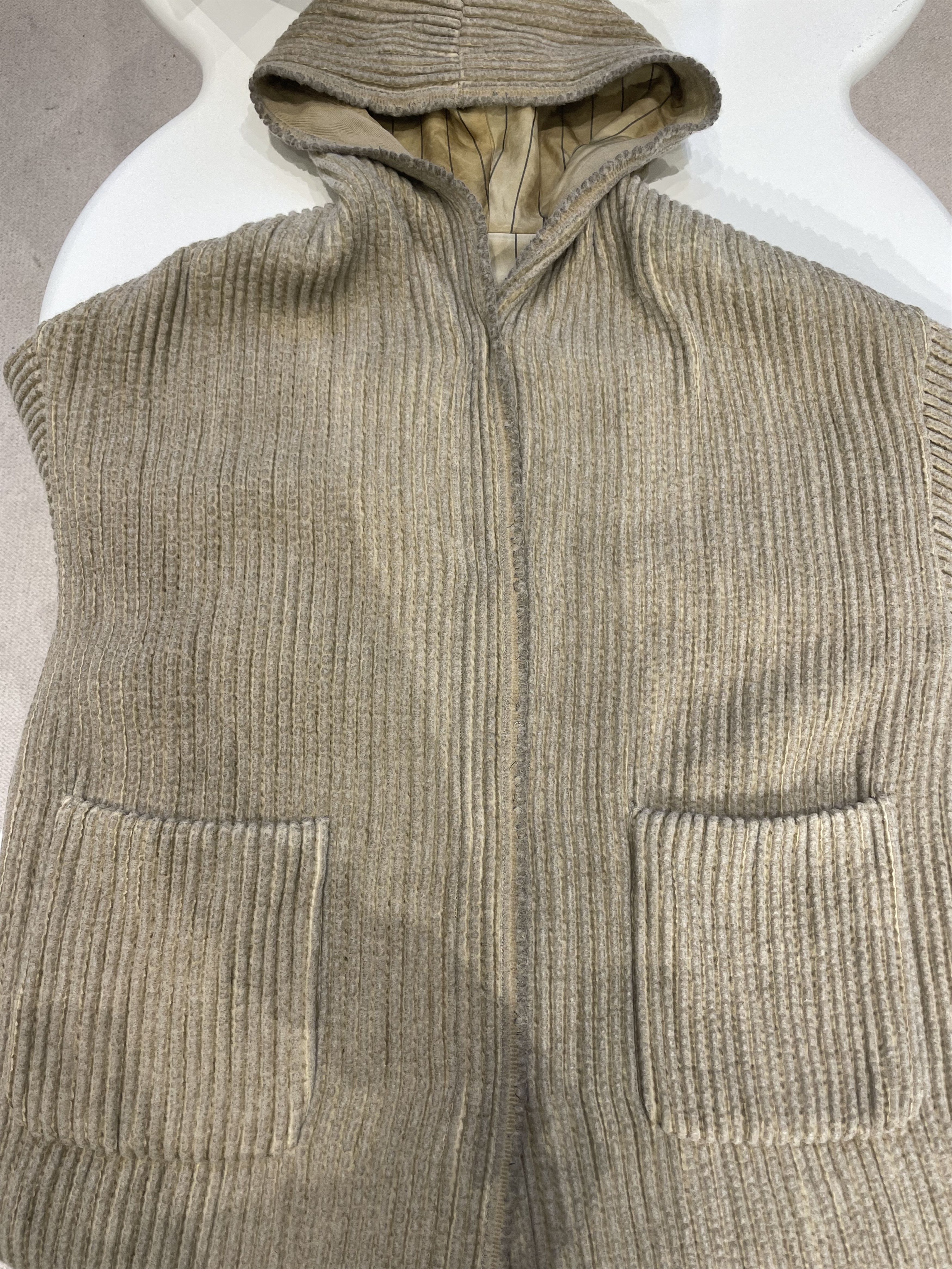 Uma Wang UMA WANG Slouch-Hood Concealed-Fastening Coat Size S / US 4 / IT 40 - 3 Thumbnail
