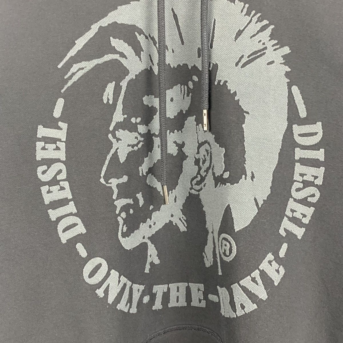 Diesel Diesel black hoodie big logo Y2K avant garde size M Size US M / EU 48-50 / 2 - 6 Thumbnail