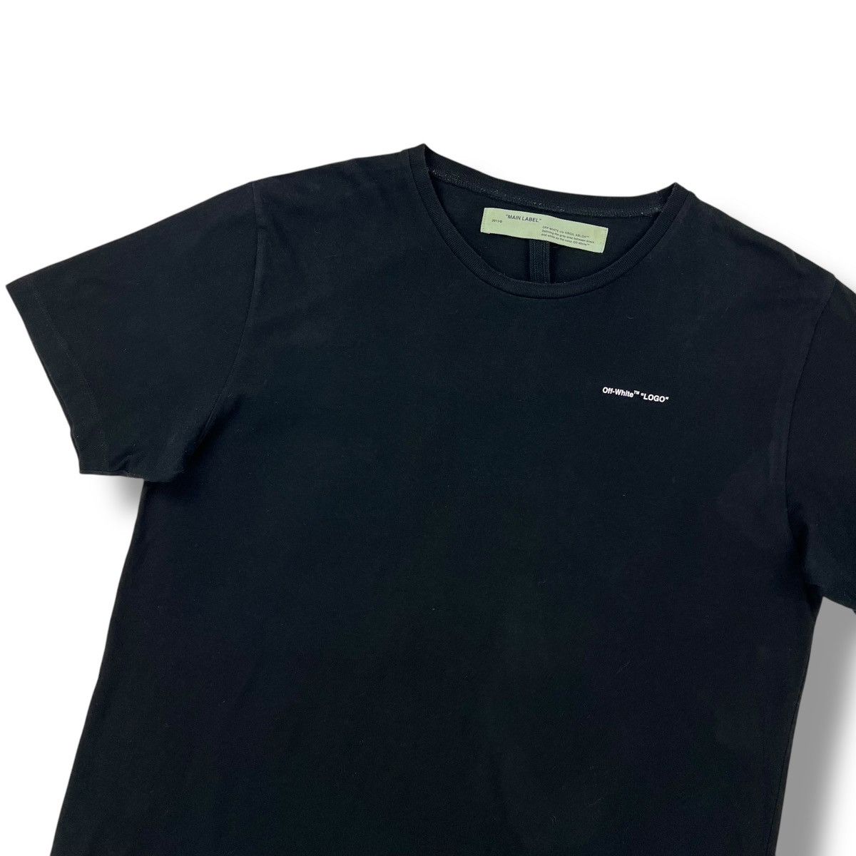 Off-White Off-White Mini Logo Black T Shirt Size US XL / EU 56 / 4 - 1 Thumbnail