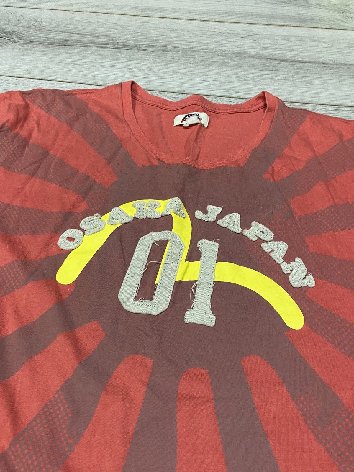 Evisu Evisu vintage ☀️ Japanese over print sun big seagull t-shirt Size US XXL / EU 58 / 5 - 3 Thumbnail