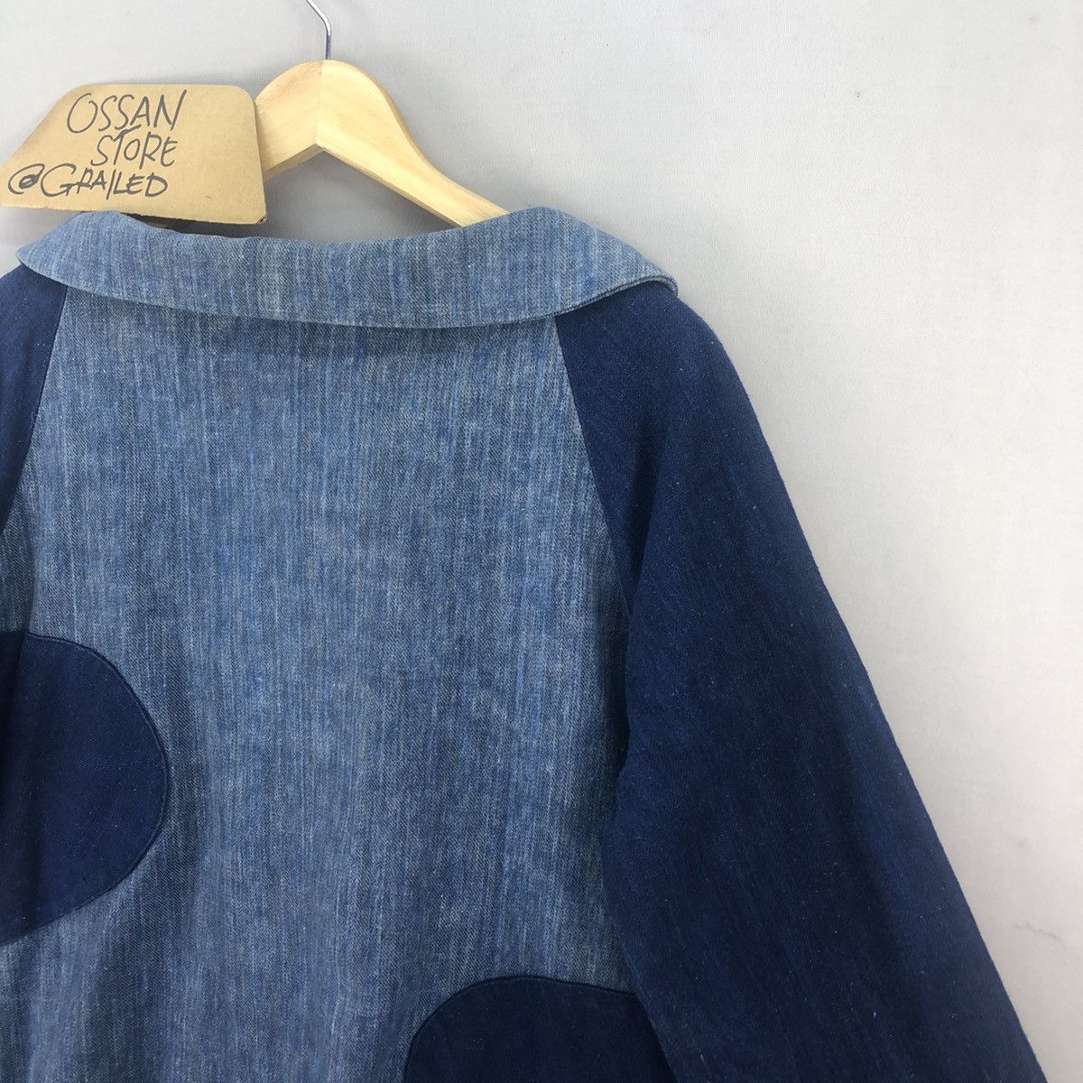 Japanese Brand Vintage Rework Custom Denim Zipper Jacket Size US M / EU 48-50 / 2 - 16 Thumbnail