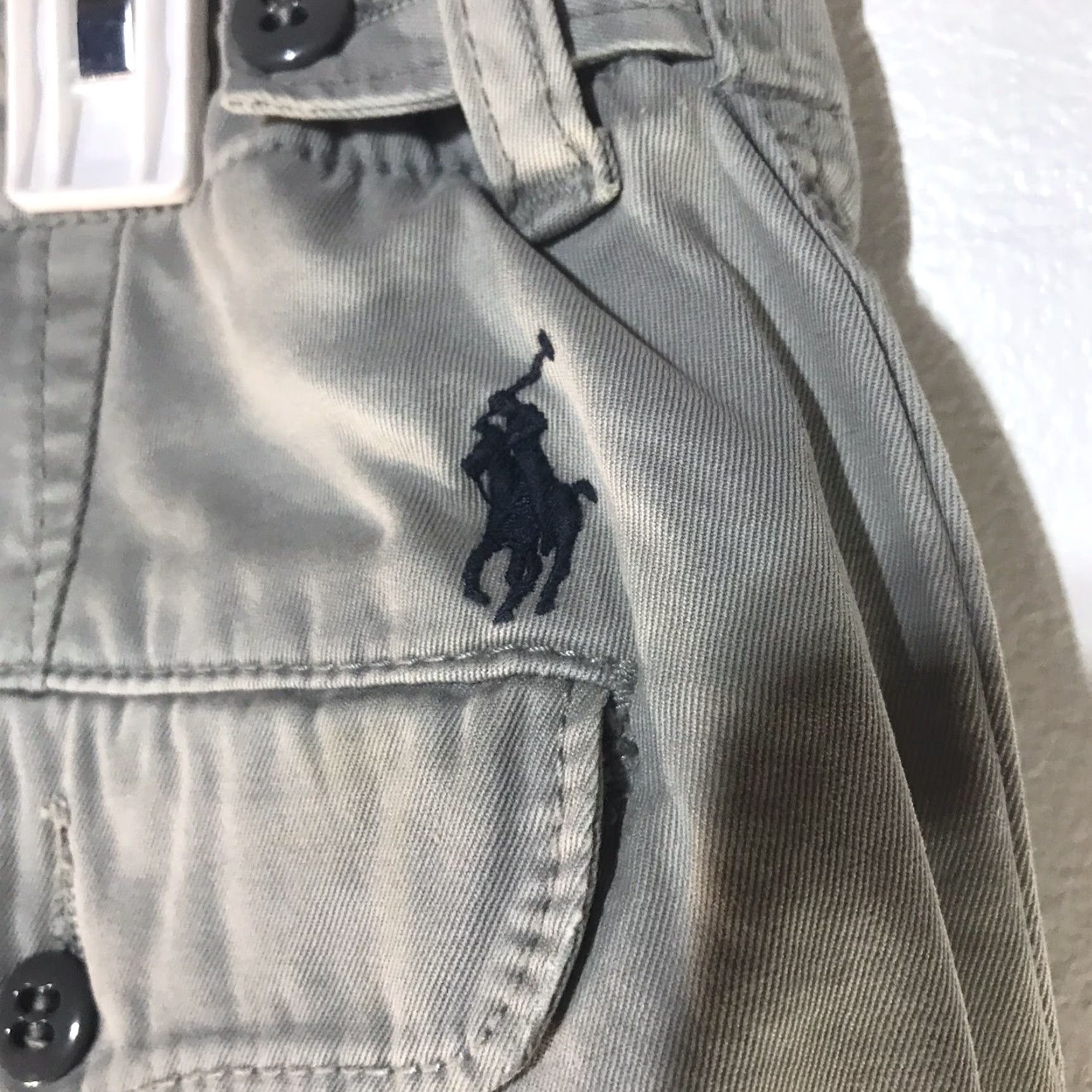 Polo Ralph Lauren VINTAGE Polo Ralph Lauren Khaki Pants Men Regular Waist 35 Inseam 30 Beige Cotton 100% Straight Fit Mens Pants Size US S / EU 44-46 / 1 - 6 Thumbnail