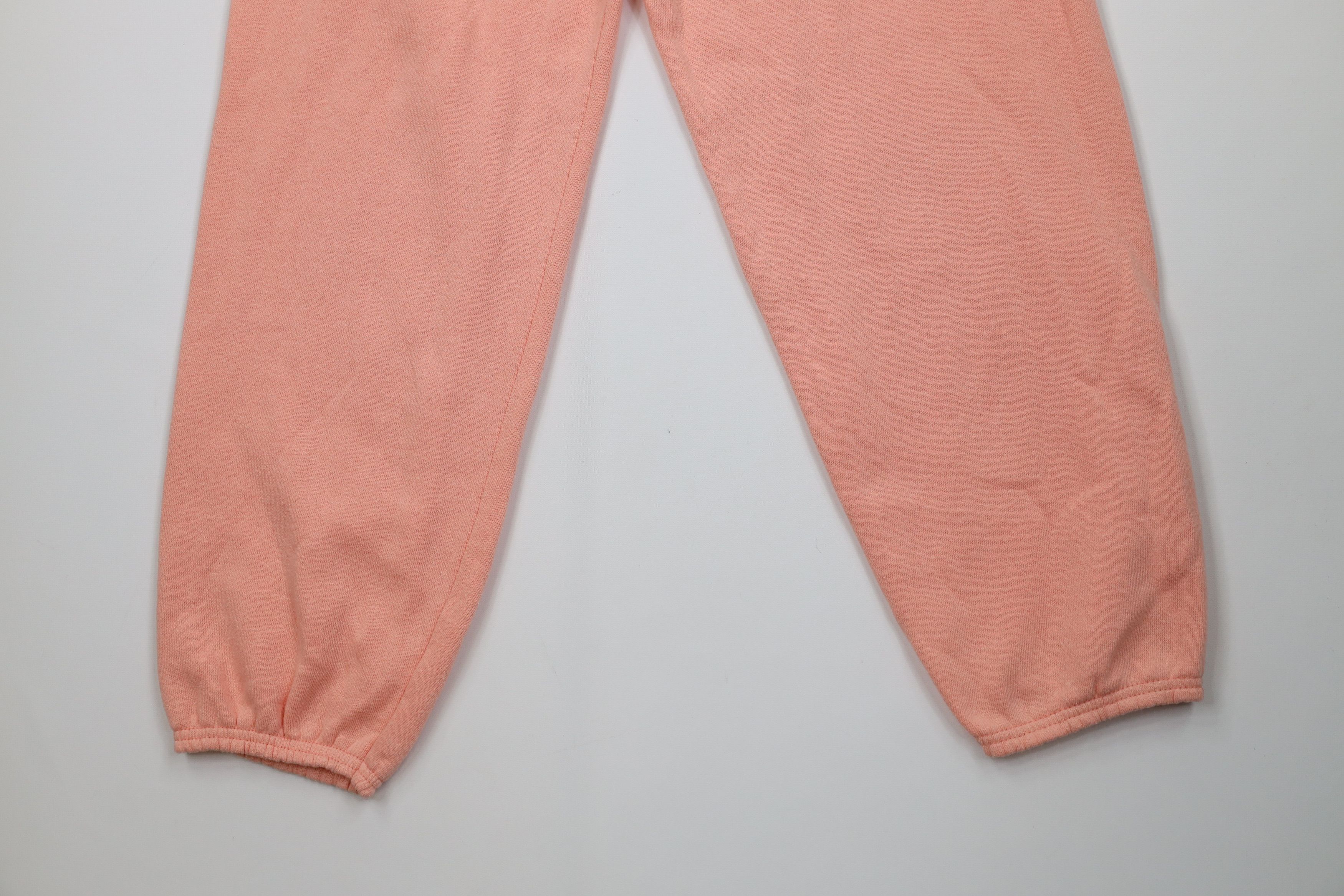 Vintage Vintage 90s Streetwear Sweatpants Joggers Pants Pink USA Size 28" / US 6 / IT 42 - 12 Thumbnail