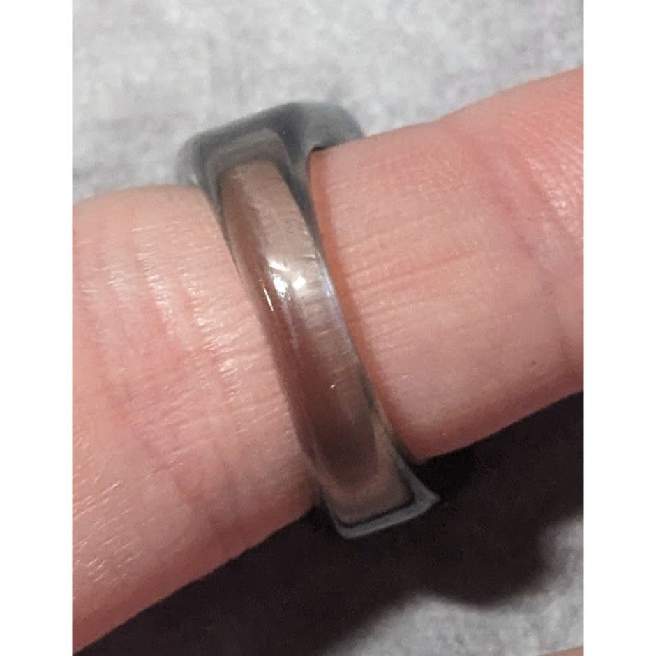 Other Chunky Translucent Grey/Black Fashion Ring Size 7 Size ONE SIZE - 12 Thumbnail