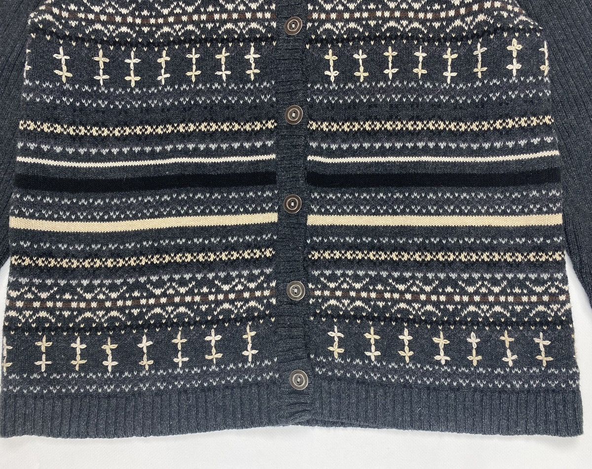 Vintage Karen Scott Cardigan Sweater Womens Gray Size M / US 6-8 / IT 42-44 - 4 Thumbnail