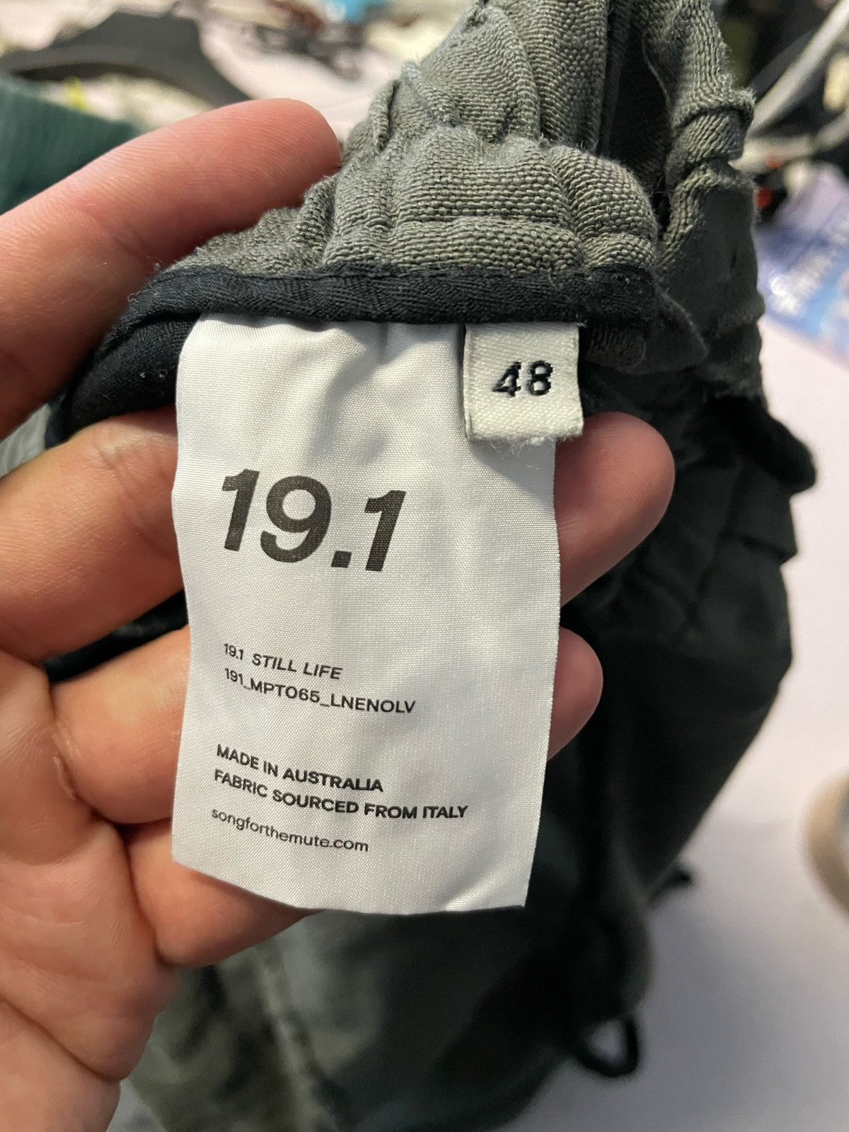 Song For The Mute Song For The Mute 19.1 SFTM Straight Causal Pants Size US 32 / EU 48 - 10 Thumbnail
