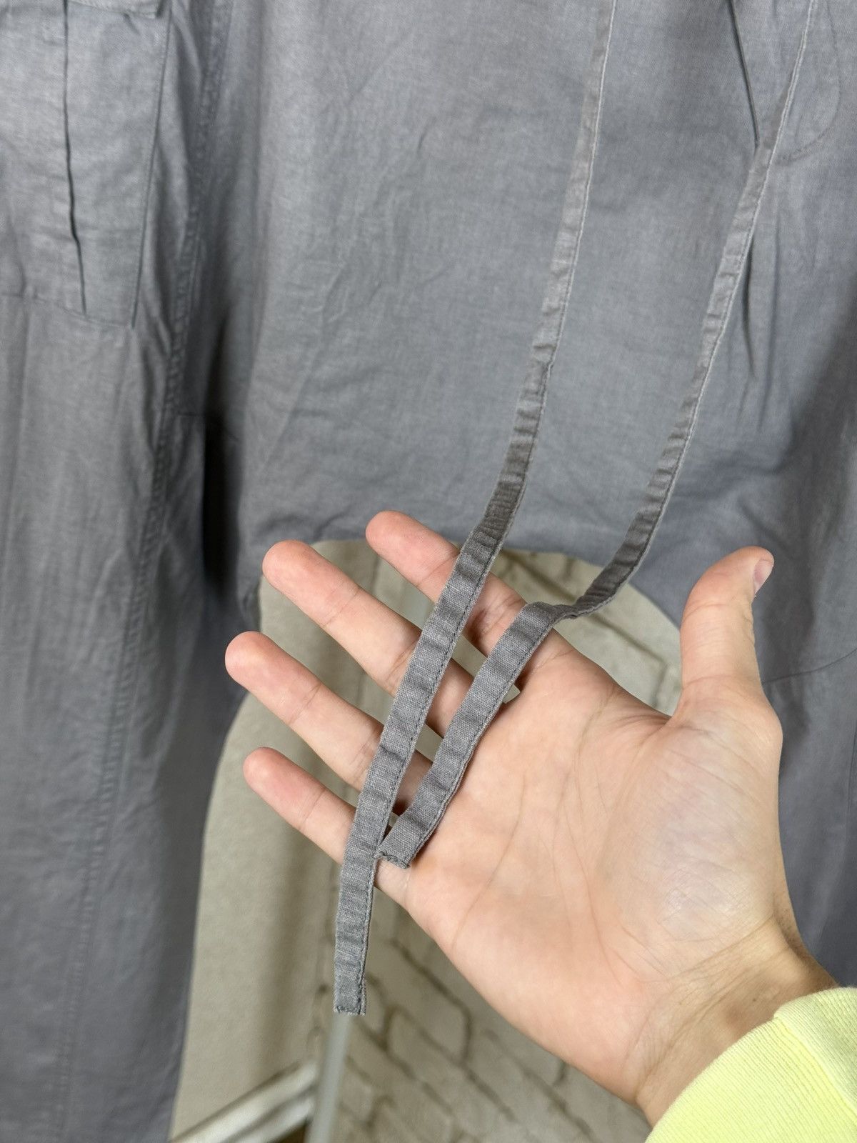 Army Of Me Army of Me SS11 Gray Dropped Crotch Avant Garde Pant Size US 32 / EU 48 - 4 Thumbnail