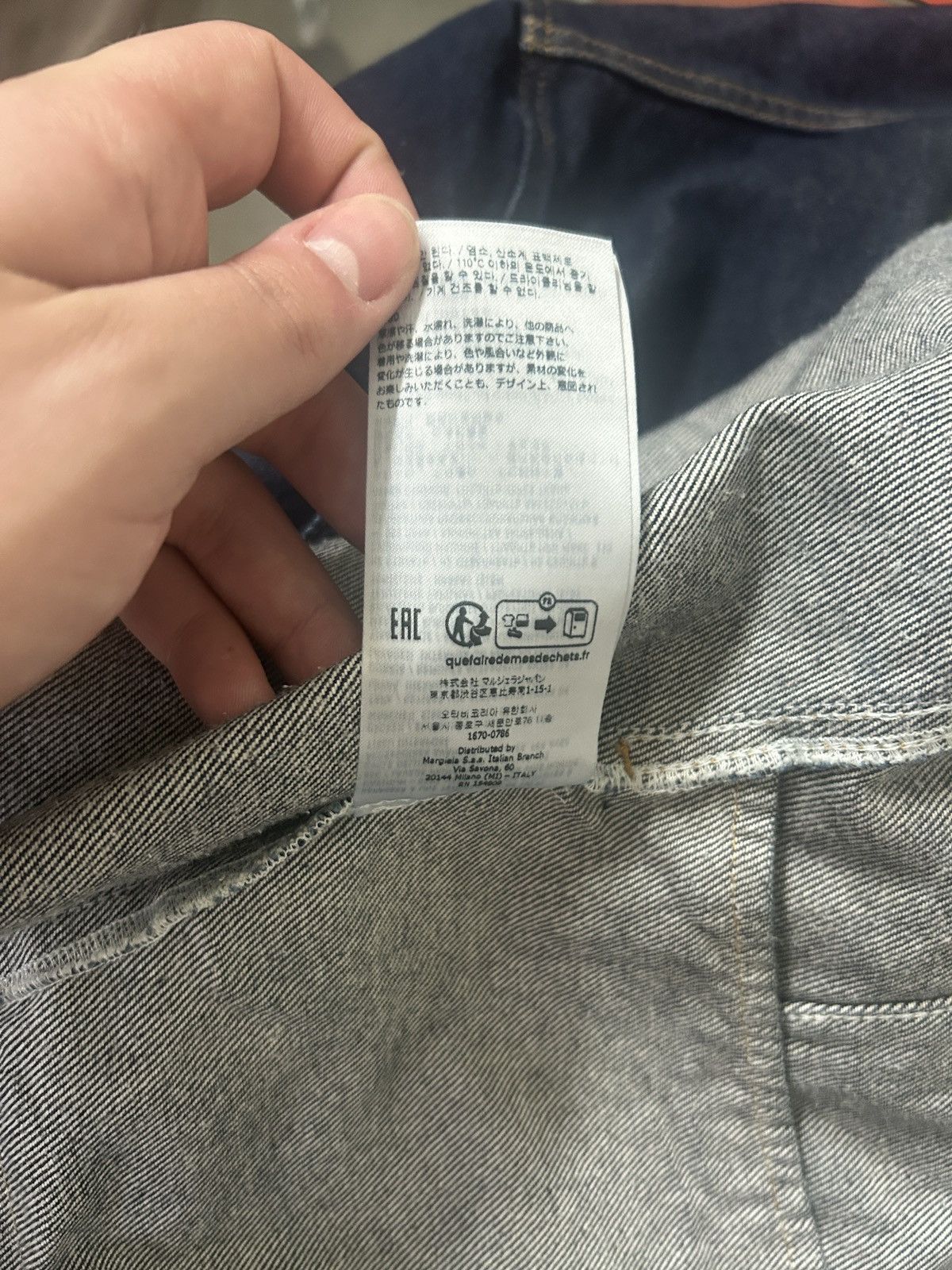 Maison Margiela FW23 Distressed Cut Off Denim Jacket Size US M / EU 48-50 / 2 - 9 Thumbnail