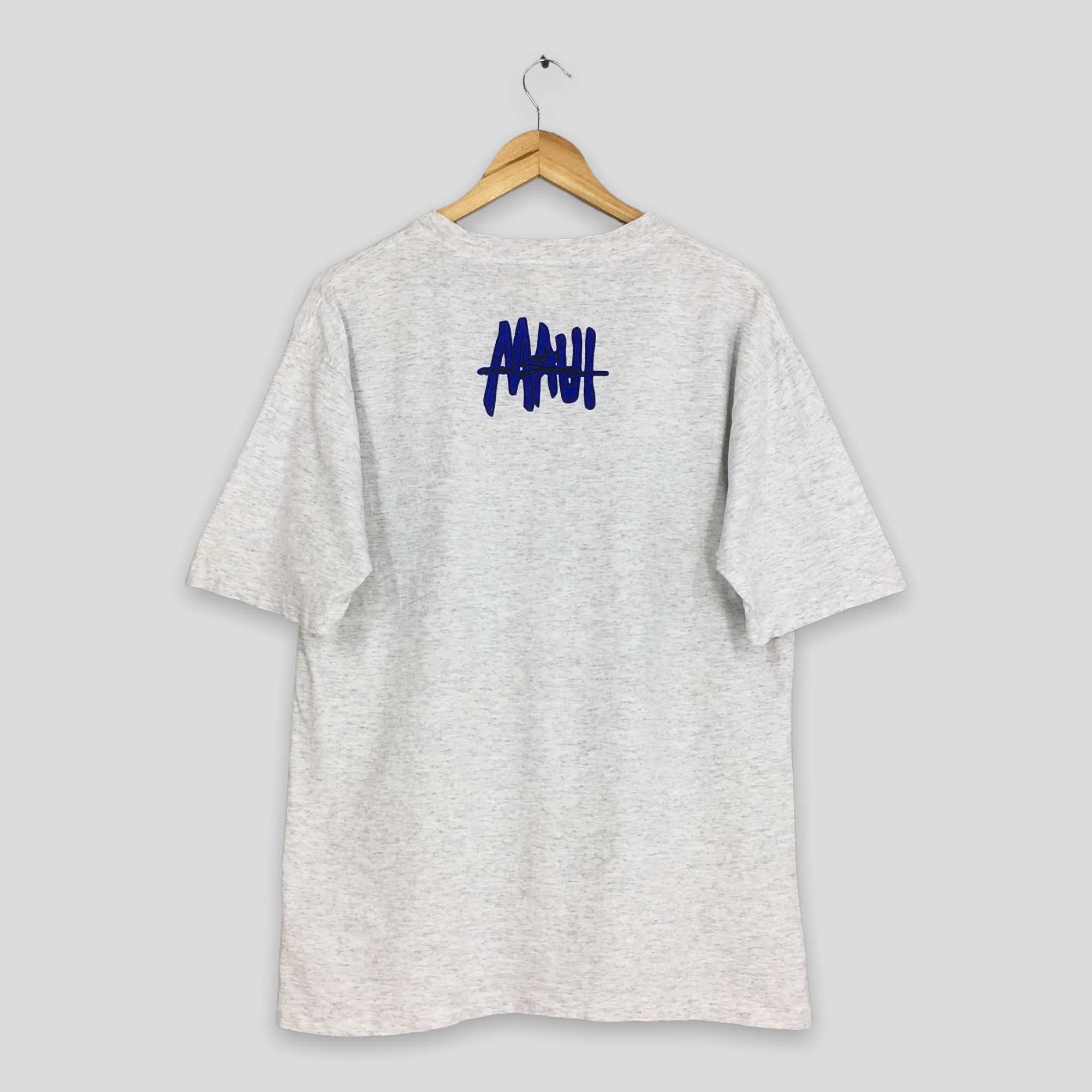 Maui and Sons × Ron Jon Surf Shop Vintage 90's Maui & Sons Sharks Surfing T shirt Medium Size US M / EU 48-50 / 2 - 6 Thumbnail