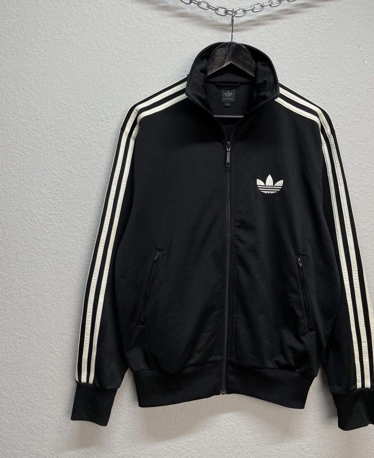 Vintage Vintage Adidas Balenciaga Style Y-3 Striped Track Jacket Size US M / EU 48-50 / 2 - 3 Thumbnail