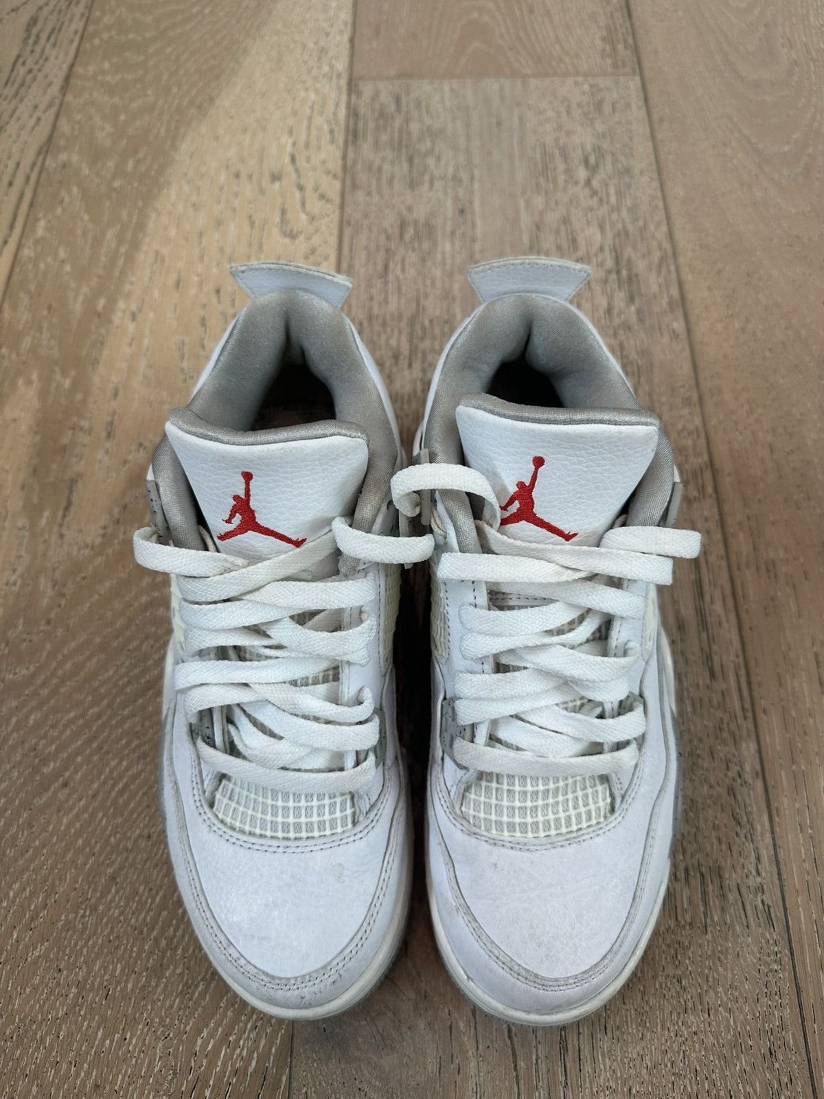 Jordan Brand Jordan 4 Retro White Oreo Size US 6 / EU 39 - 2 Thumbnail
