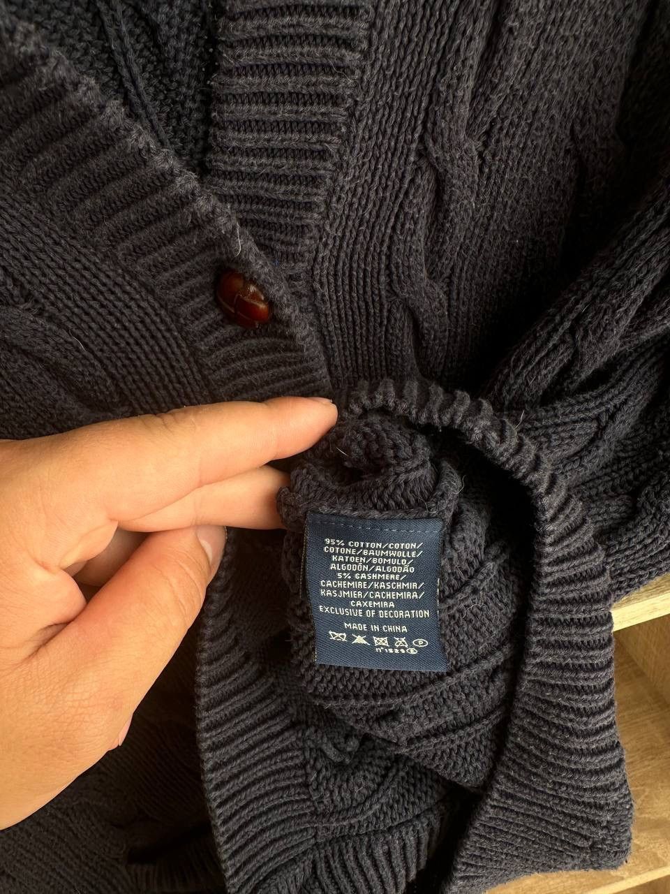 Polo Ralph Lauren × Vintage Vintage Polo Ralph Lauren Cardigan Knit Blue PRL Sweater Size US XL / EU 56 / 4 - 11 Thumbnail