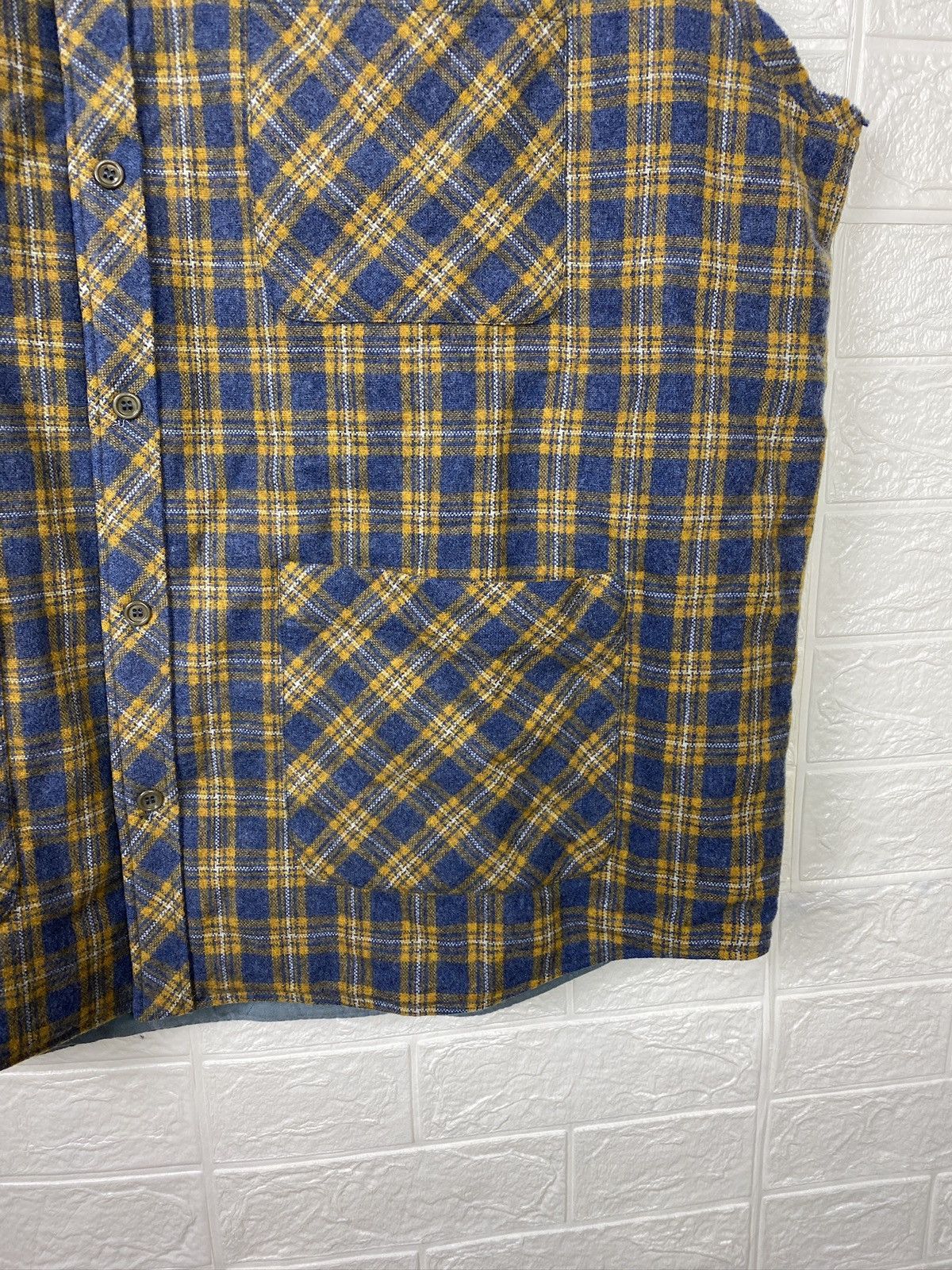 Gucci Gucci Wool Vest - SS20 Yellow & Blue Check - Size 52 Size US L / EU 52-54 / 3 - 6 Thumbnail