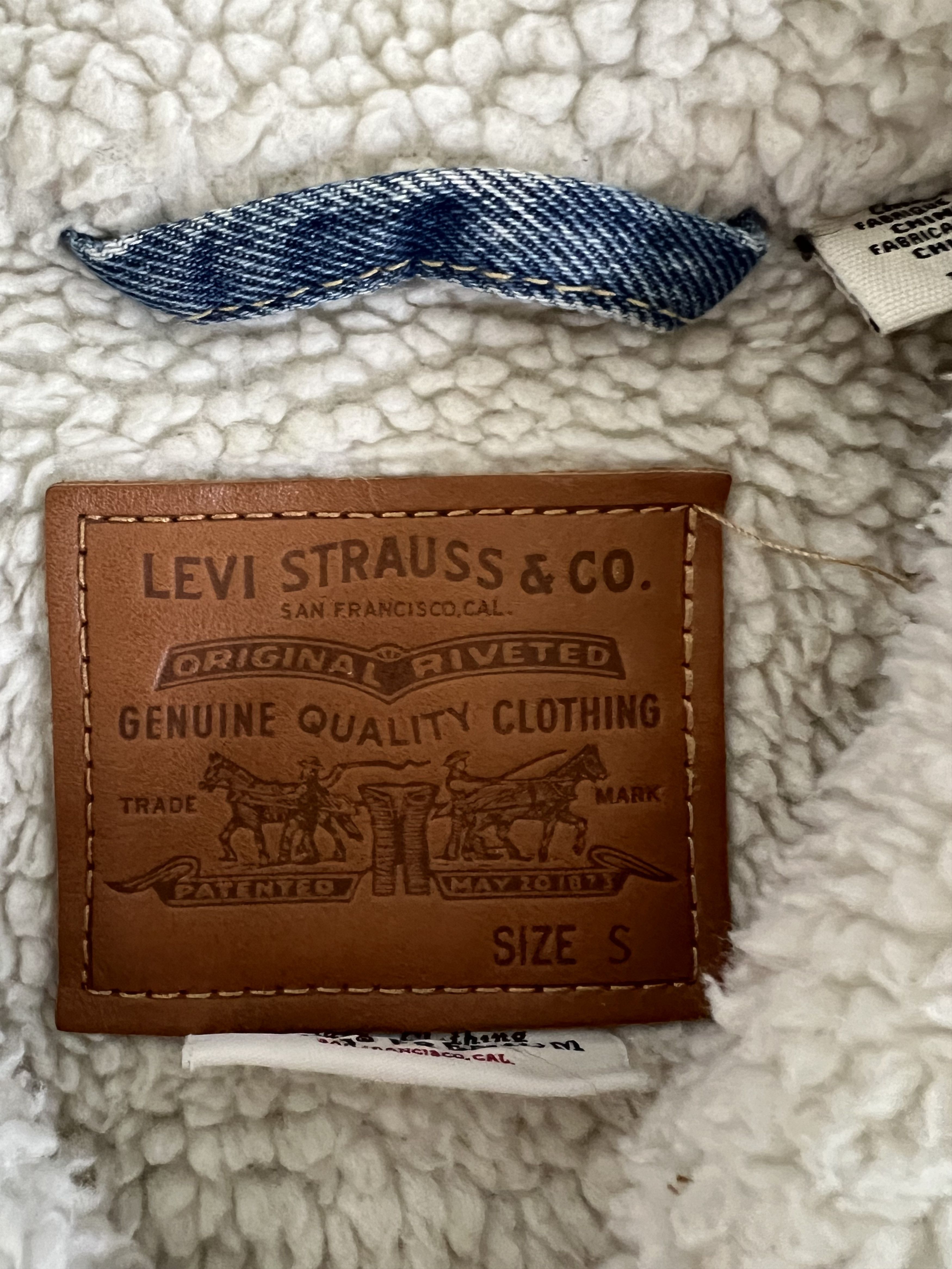 Levi's Levi's Sherpa Denim Jacket Size US S / EU 44-46 / 1 - 3 Thumbnail