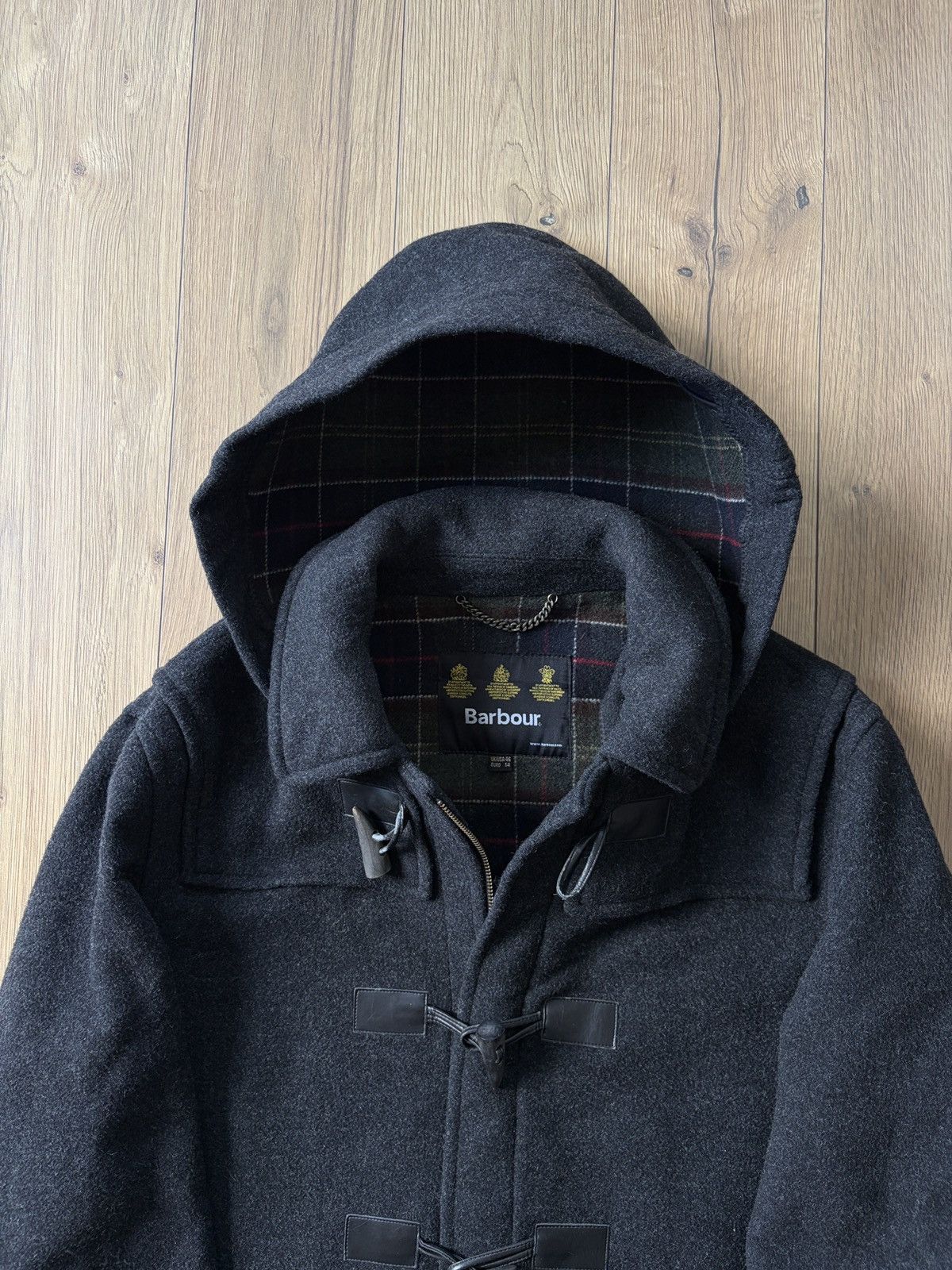 Barbour Barbour Iconic Classic Wool Duffle Coat Size US L / EU 52-54 / 3 - 3 Thumbnail