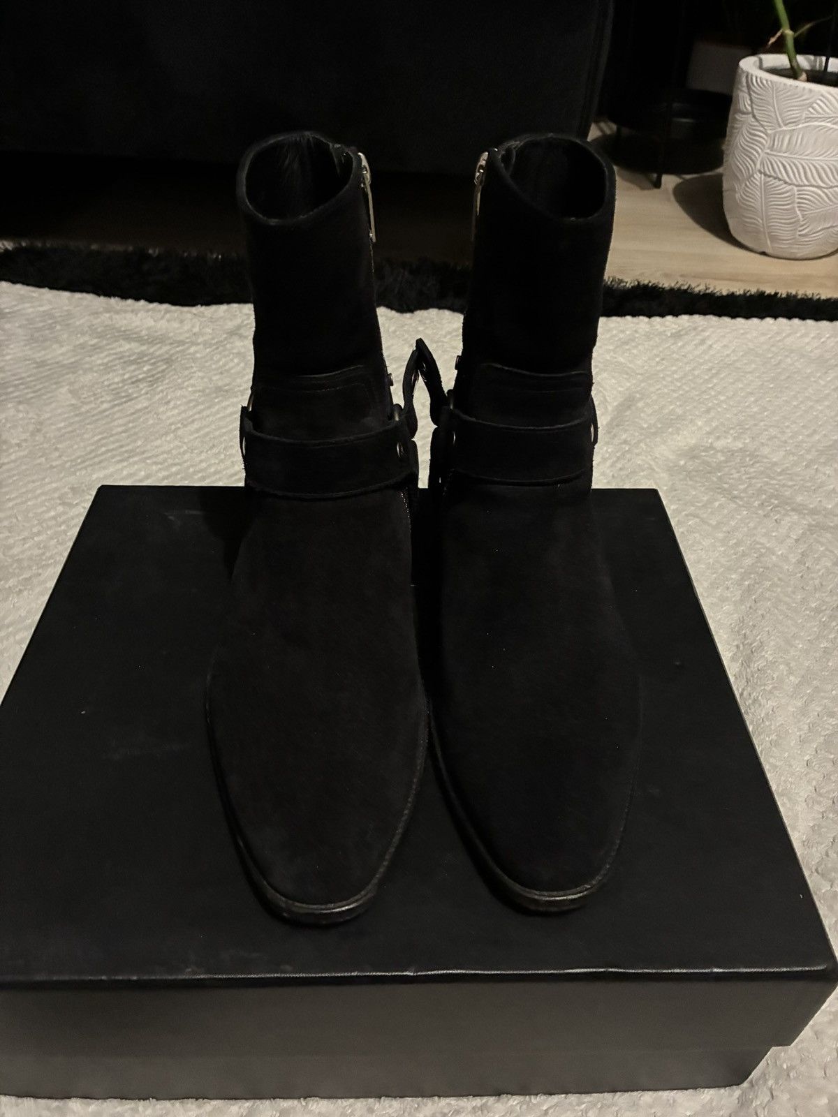 Saint Laurent Paris Saint Laurent wyatt suede boots Size US 8.5 / EU 41-42 - 2 Thumbnail