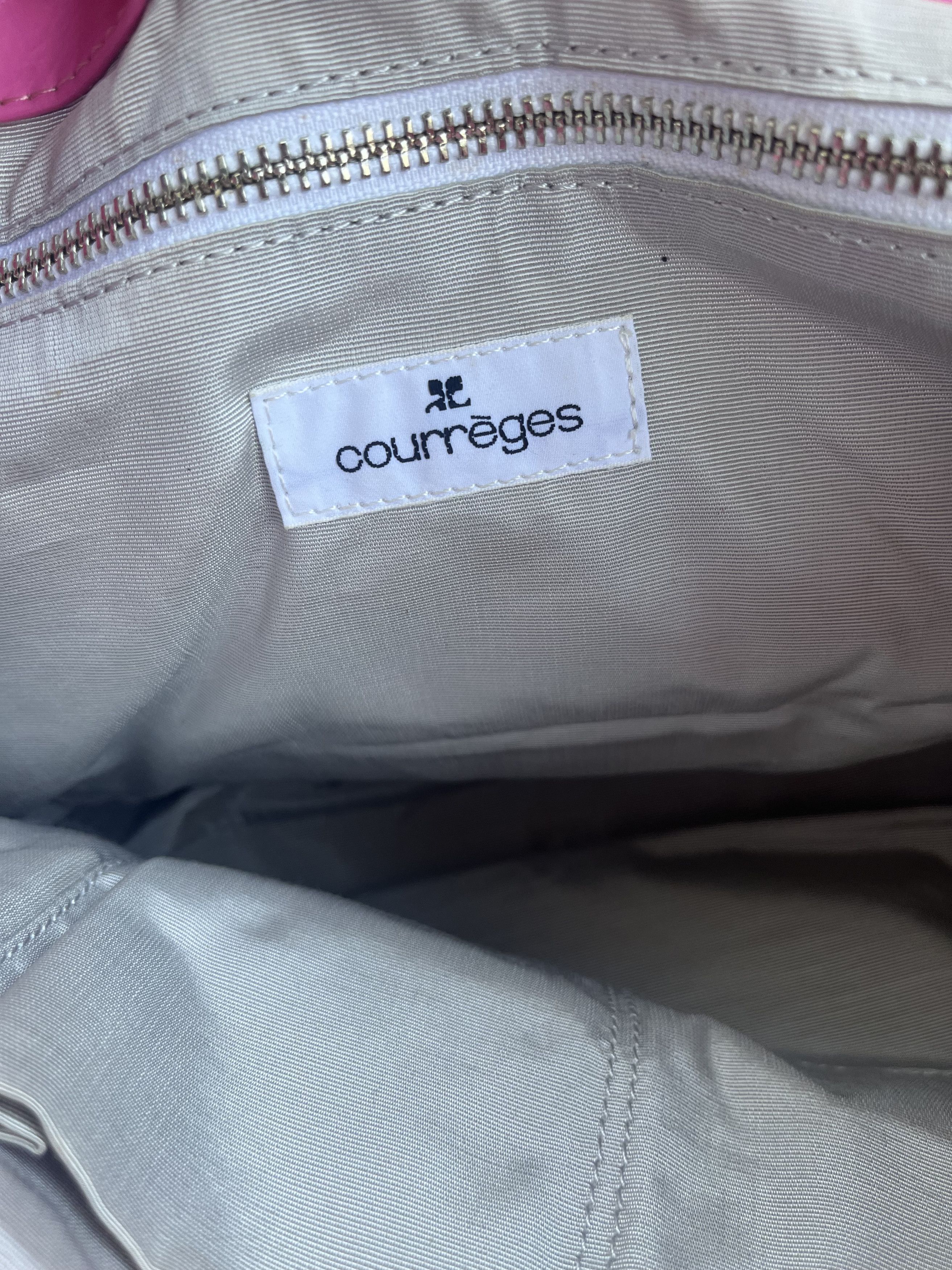 Courreges Pink vinyl Courreges bag with shoulder strap Size ONE SIZE - 5 Thumbnail