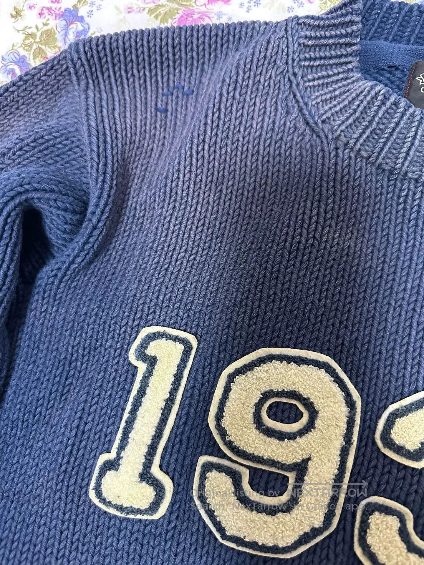 RRL Ralph Lauren RRL Distressed Moto Sweater. Size US XS / EU 42 / 0 - 6 Thumbnail