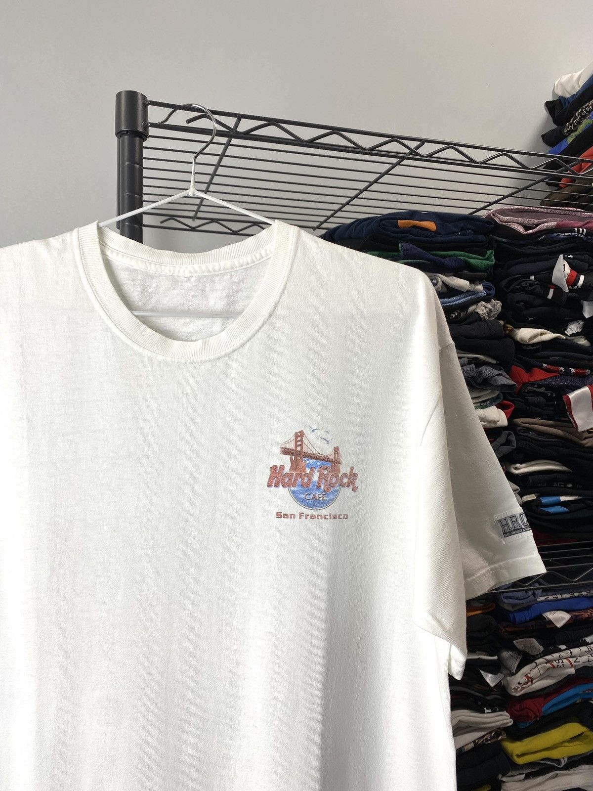 Hard Rock Cafe Vintage 1990’s Hard Rock Cafe San Francisco T Shirt Size US L / EU 52-54 / 3 - 3 Thumbnail