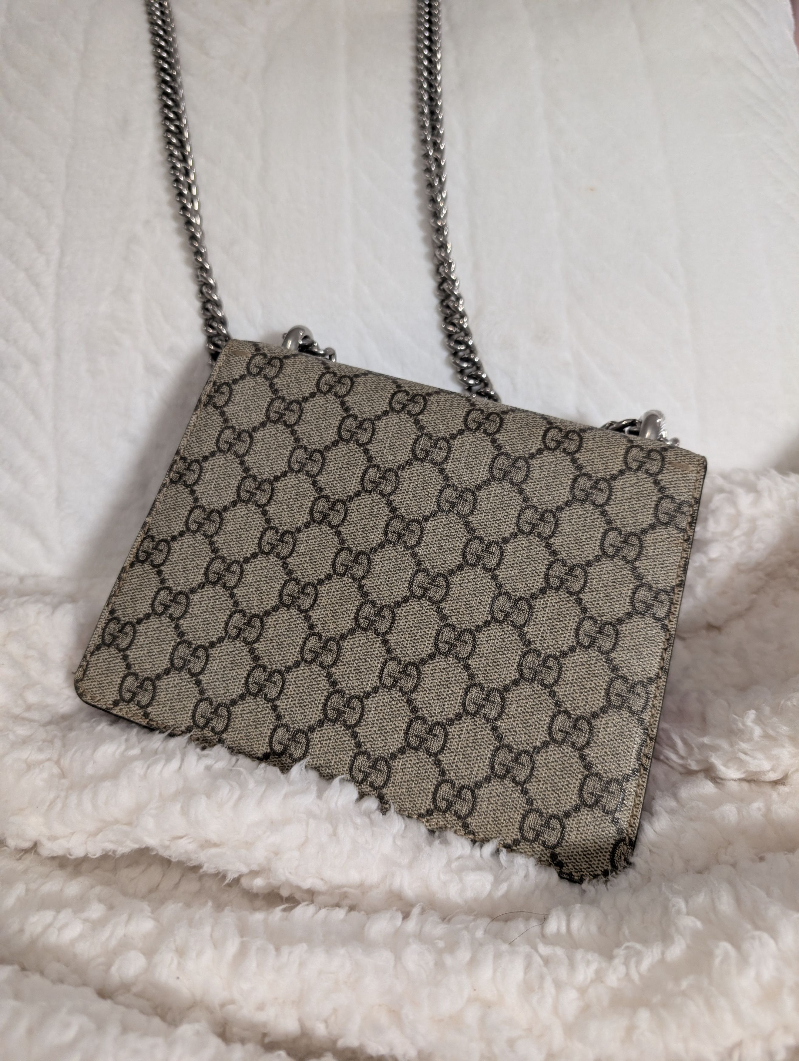 Gucci Gucci Beige Red GG Dionysus Size ONE SIZE - 15 Thumbnail