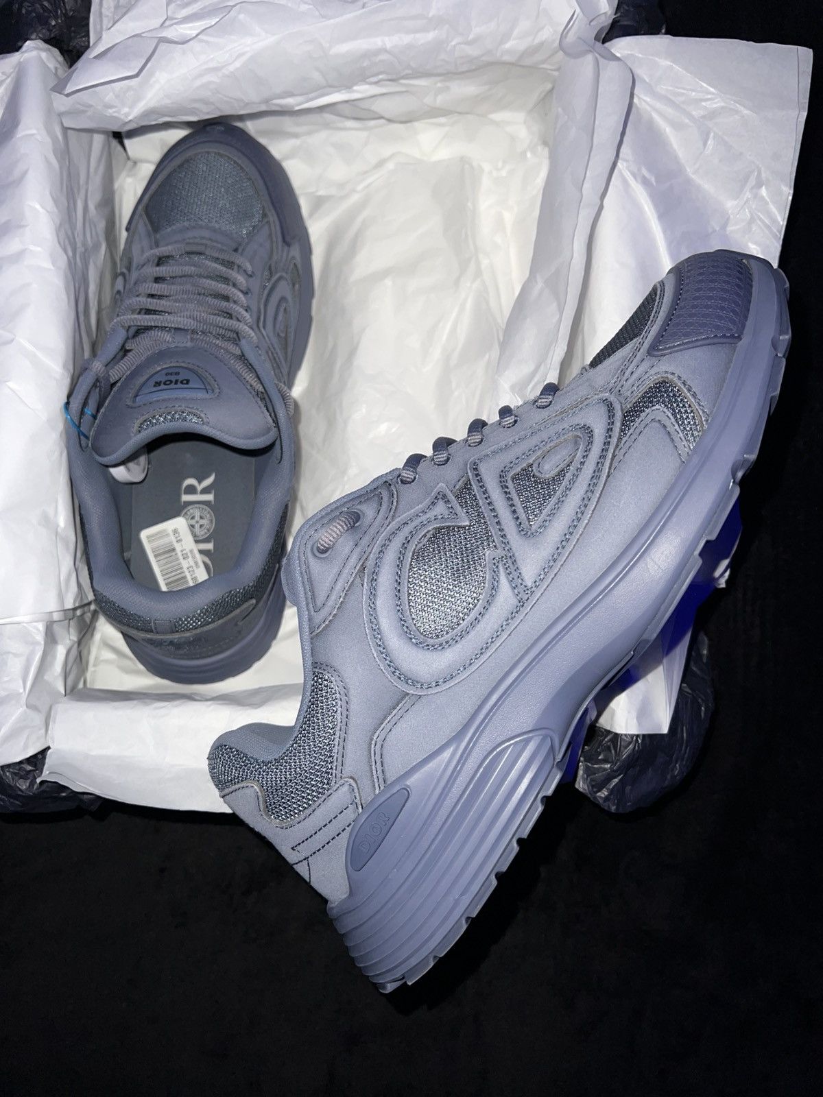 Dior × Stone Island Stone Island x Christian Dior B30 “Blue” Size US 12 / EU 45 - 6 Thumbnail