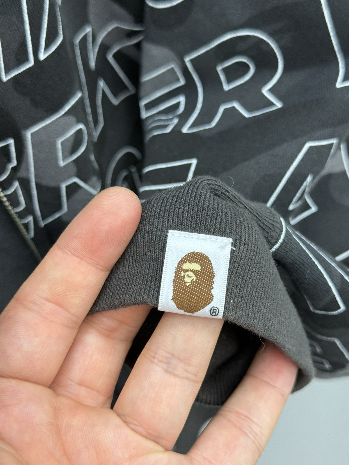 Bape Bape All Over Print Camo Full Zip Hoodie Japan Made Size US M / EU 48-50 / 2 - 12 Thumbnail