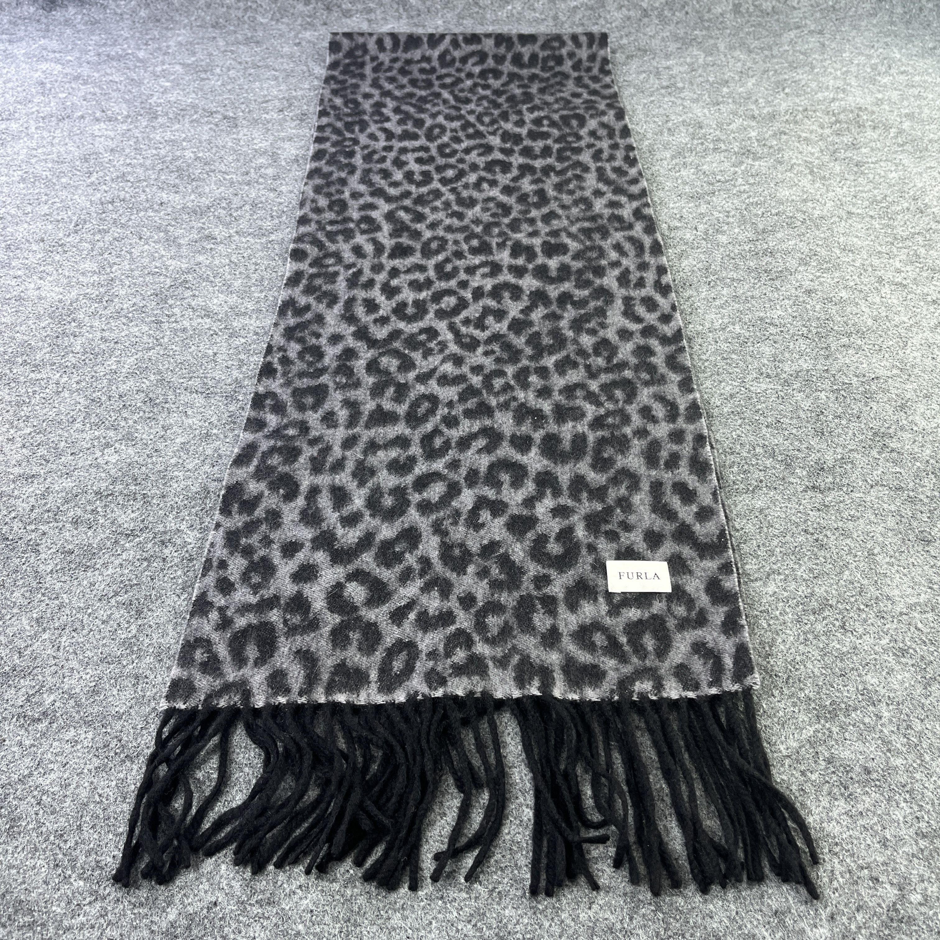 Vintage Vintage Leopard Design Scarf / Muffler / Neckwear T844 Size ONE SIZE - 2 Thumbnail