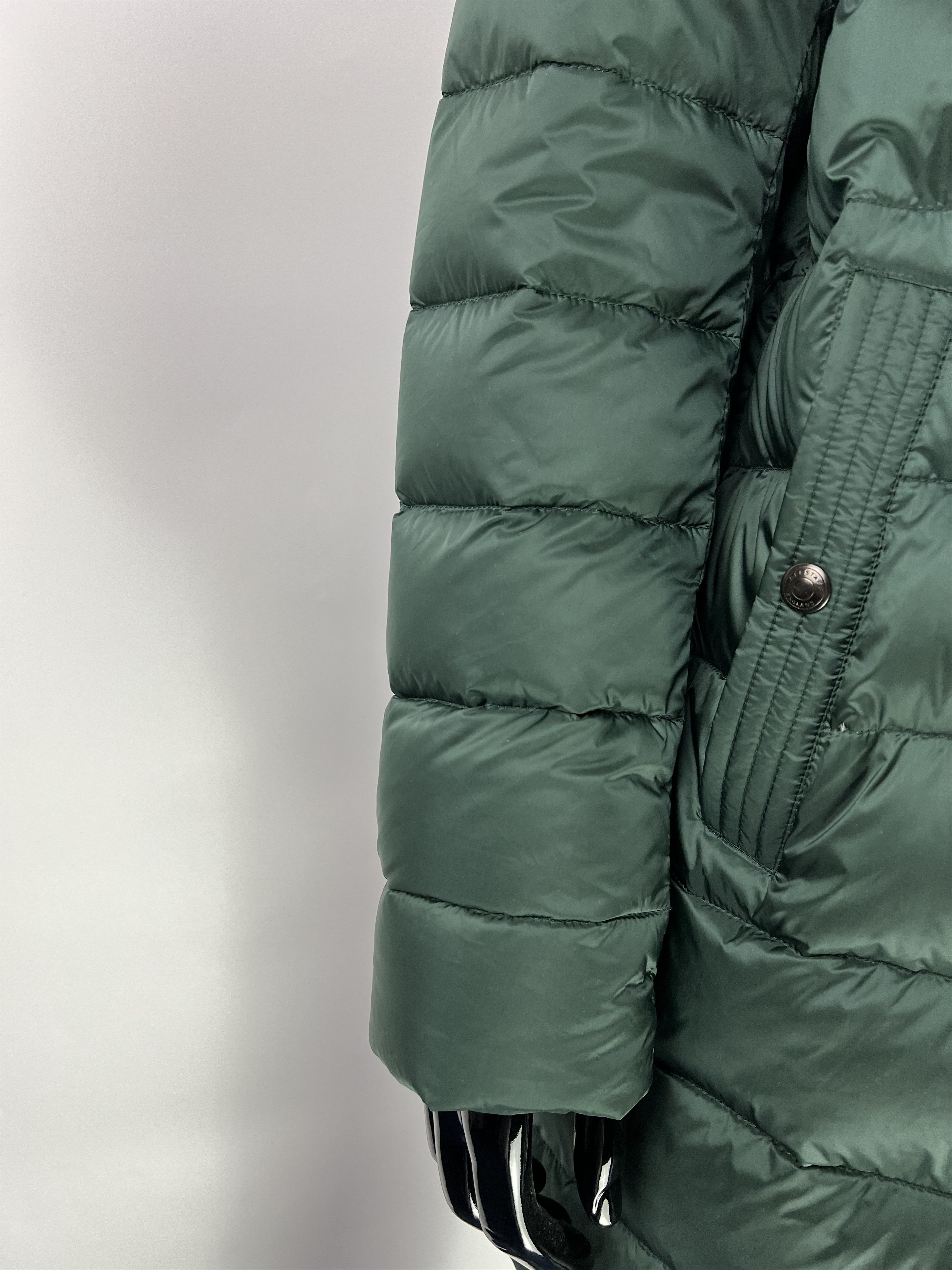 Belstaff Belstaff Green Hooded Down Jacket Puffer Size 52 Size US L / EU 52-54 / 3 - 5 Thumbnail