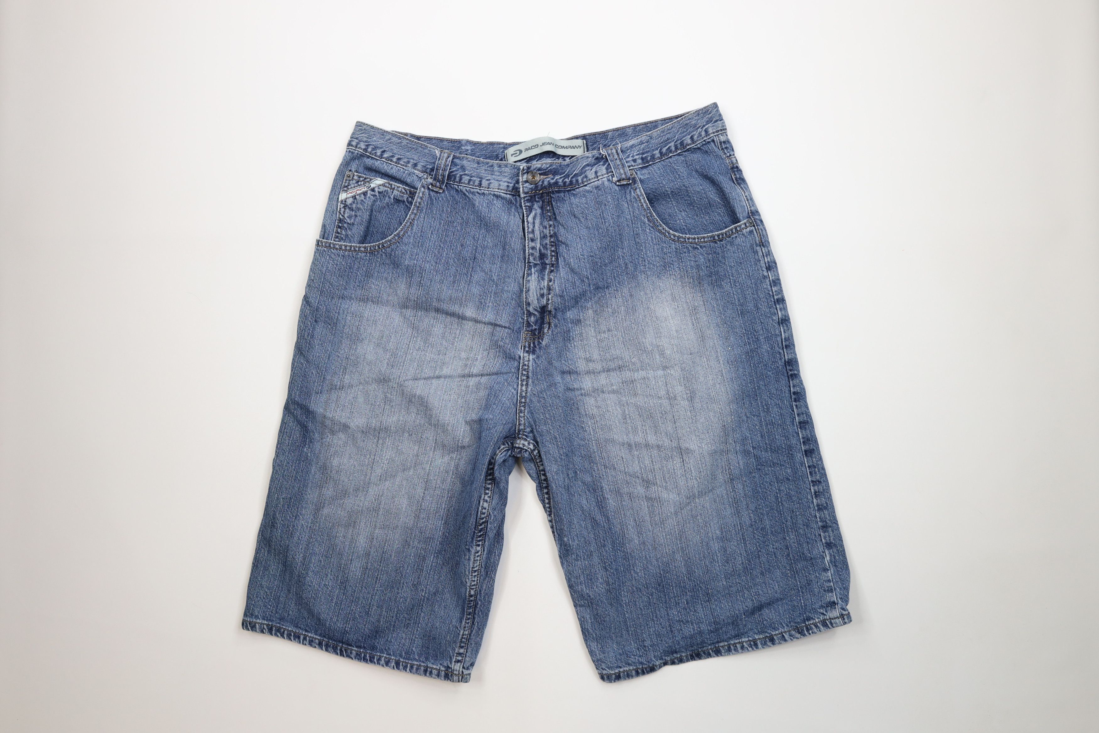Vintage Vintage 90s Y2K Paco Jeans Baggy Fit Denim Jean Shorts Jorts Size US 42 / EU 58 - 1 Thumbnail